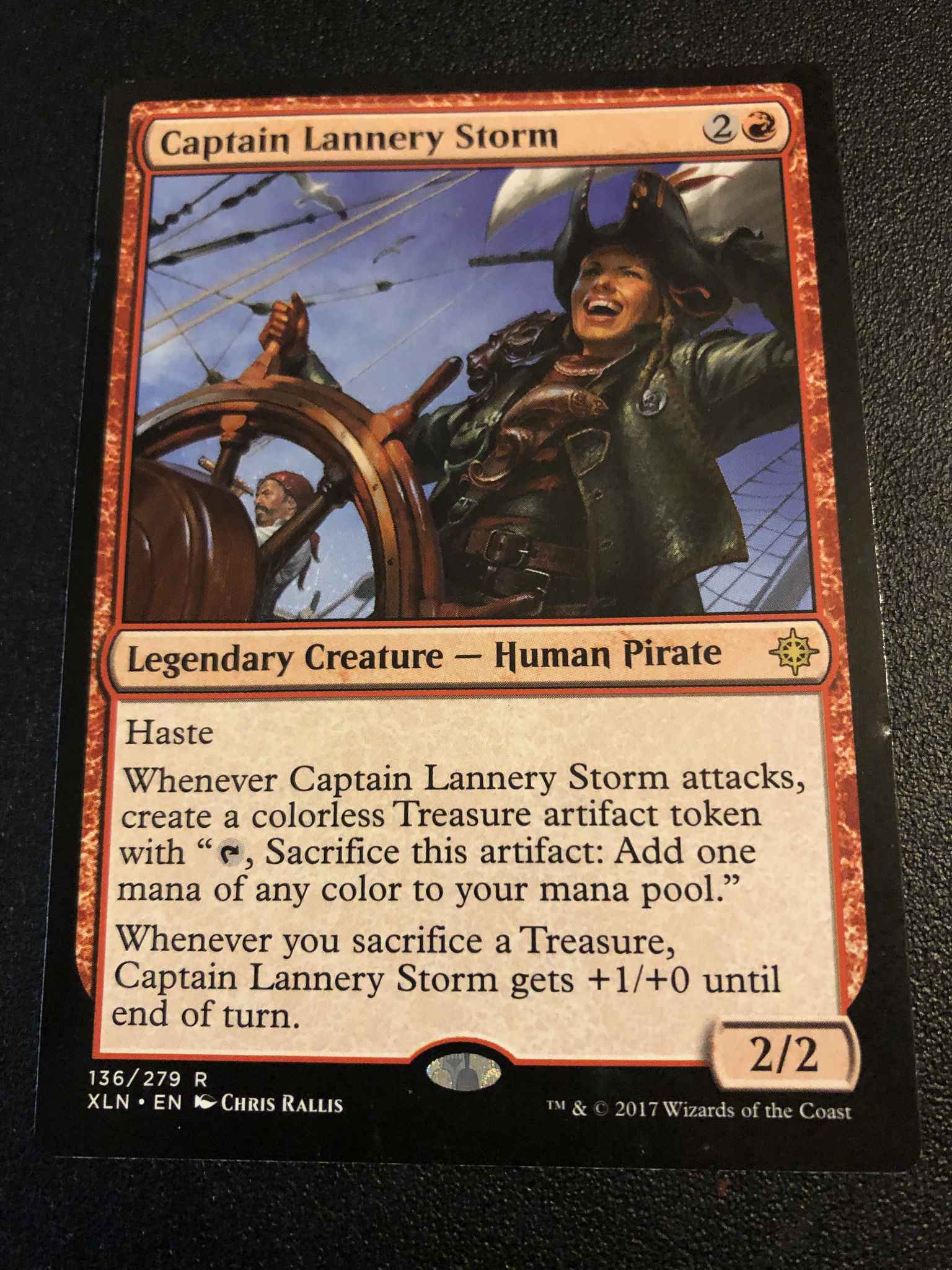 Captain lannery Storm