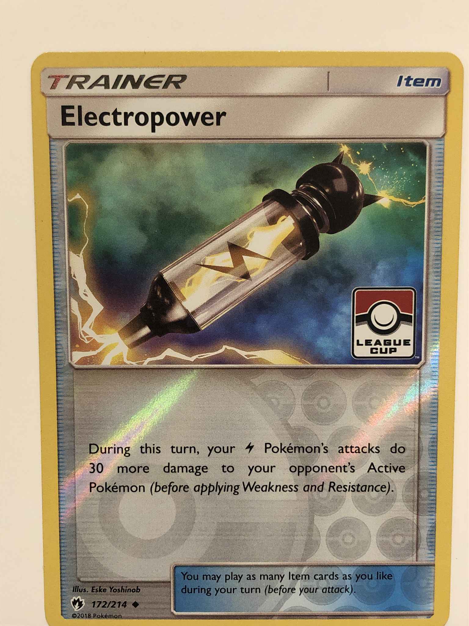 2x Electropower League Promo NM Promo Pokemon 172//214