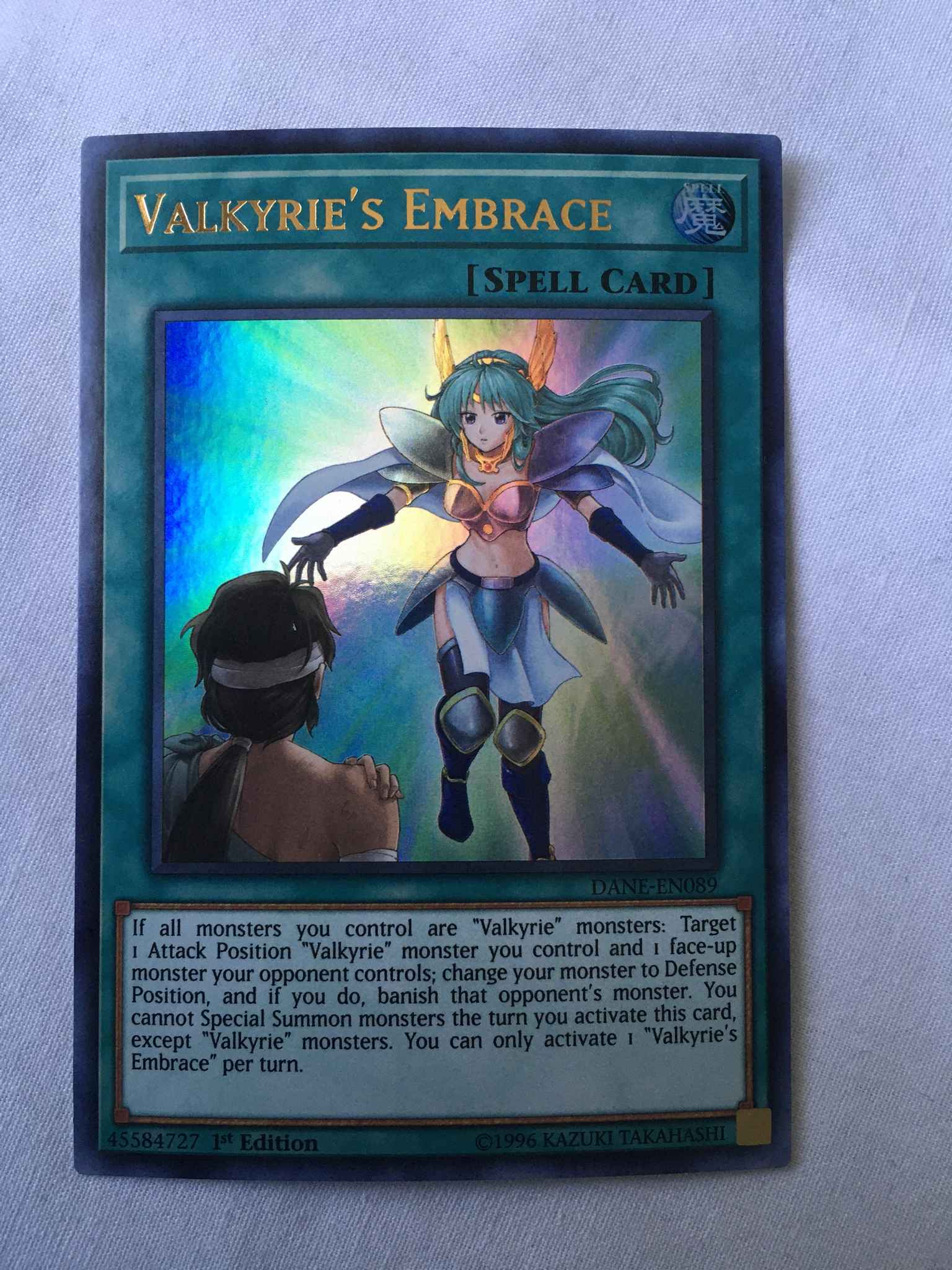 U Valkyrie's Embrace DANE-EN089 Ultra Rare Yu-Gi-Oh Card New