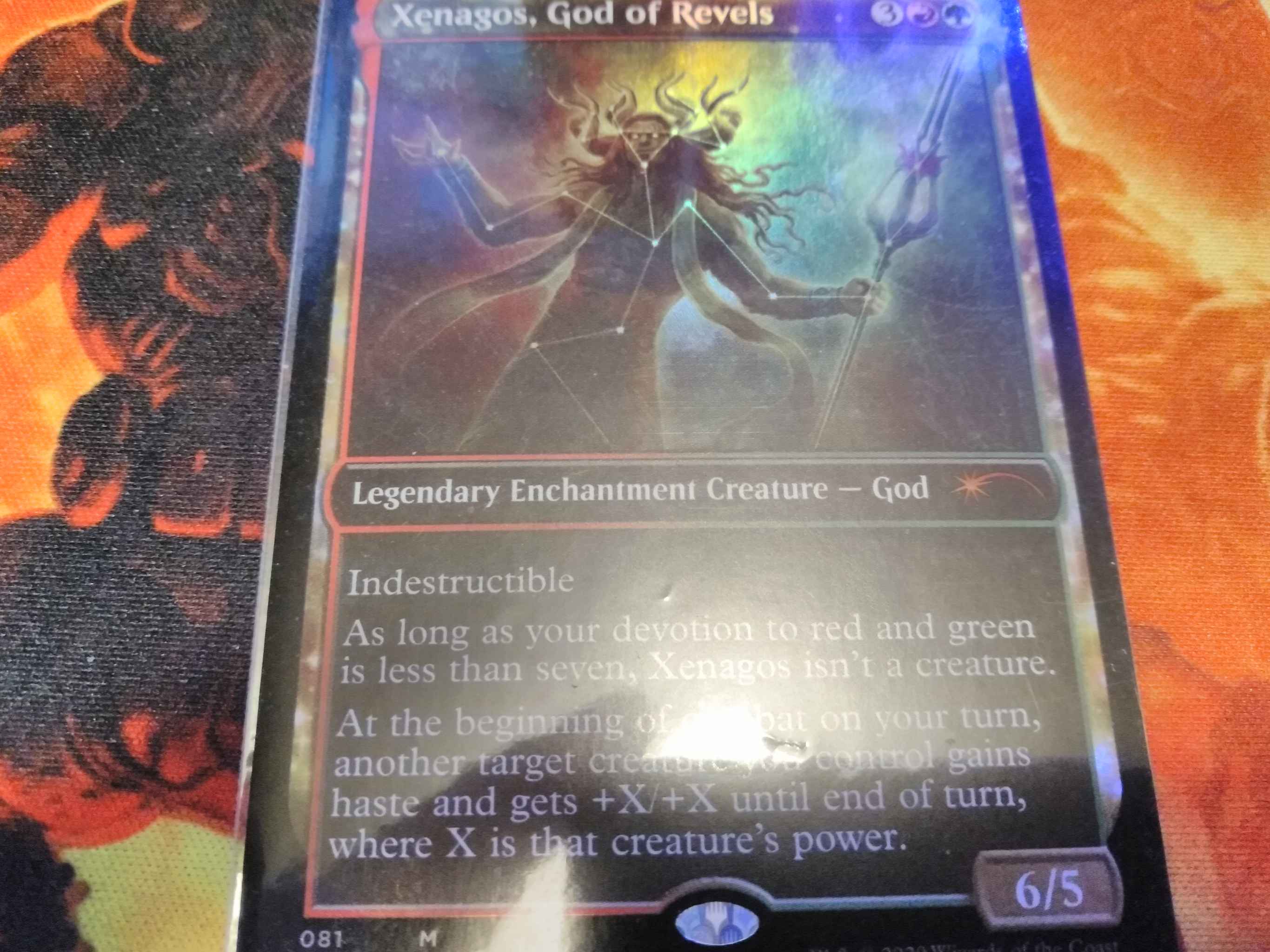 Xenagos God Of Revels Xenagos God Of Revels Secret Lair Drop Series Magic The Gathering