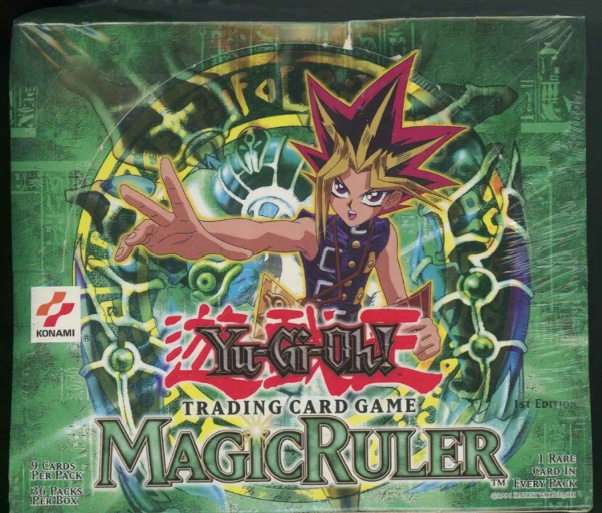 Yu Gi Oh Sealed Booster Packs Trading Card Game Magic Ruler Booster Pack Newfactory Sealed 1360