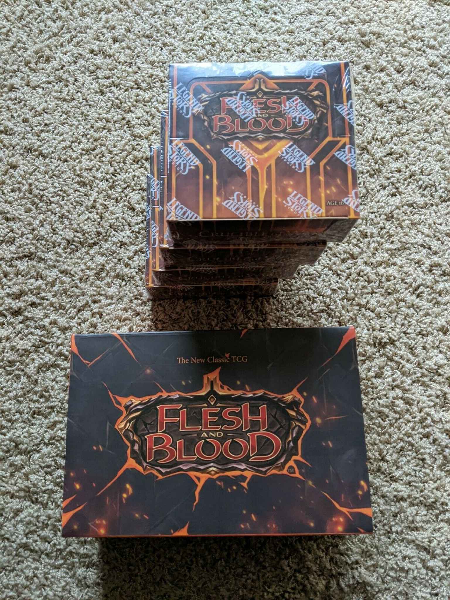 Flesh and Blood Crucible of War Booster Pack SEALED 1st Print Alpha FAB TCG 