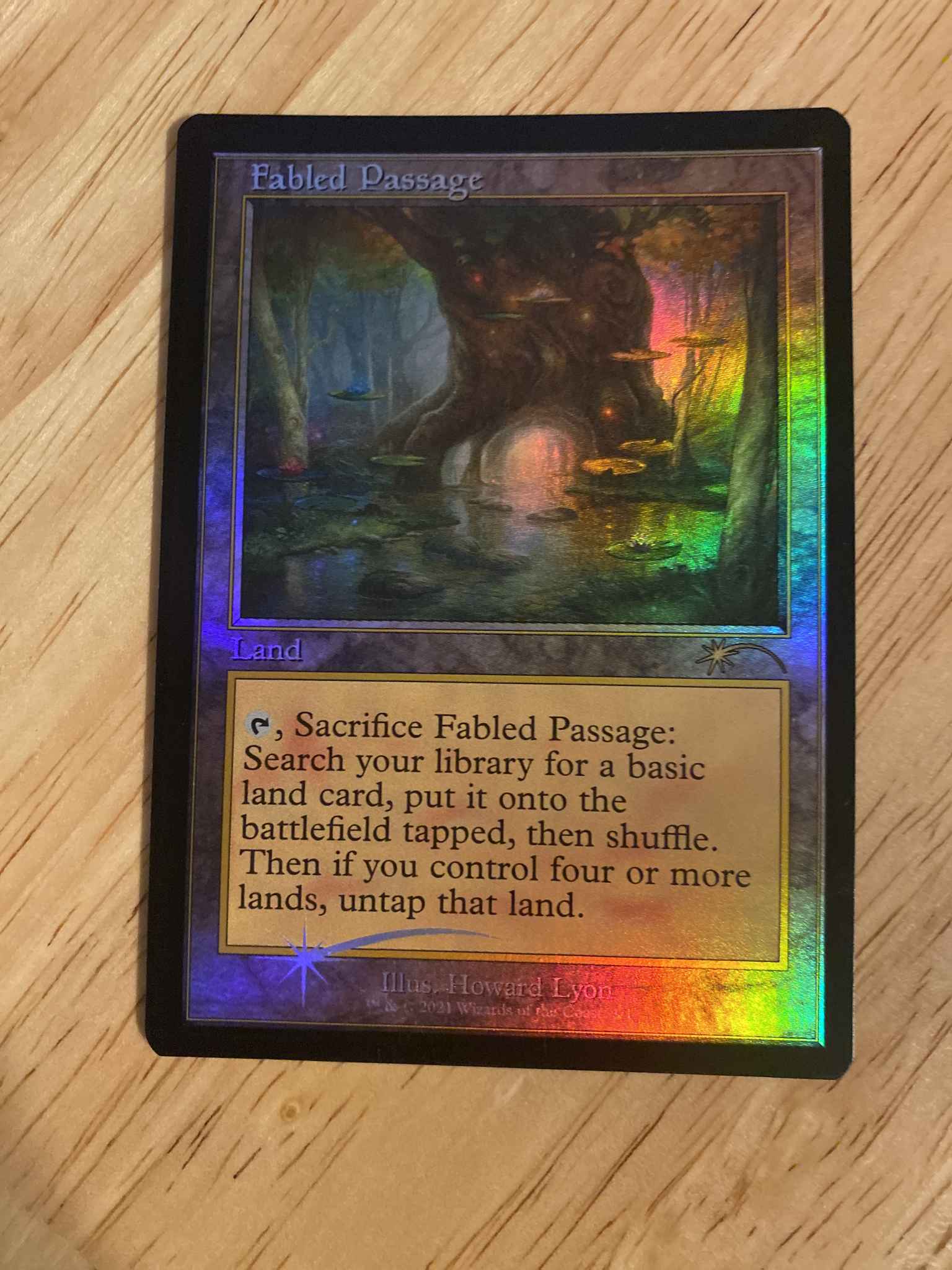 Fabled Passage Fabled Passage Retro Frame Wpn Gateway Promos Magic The Gathering