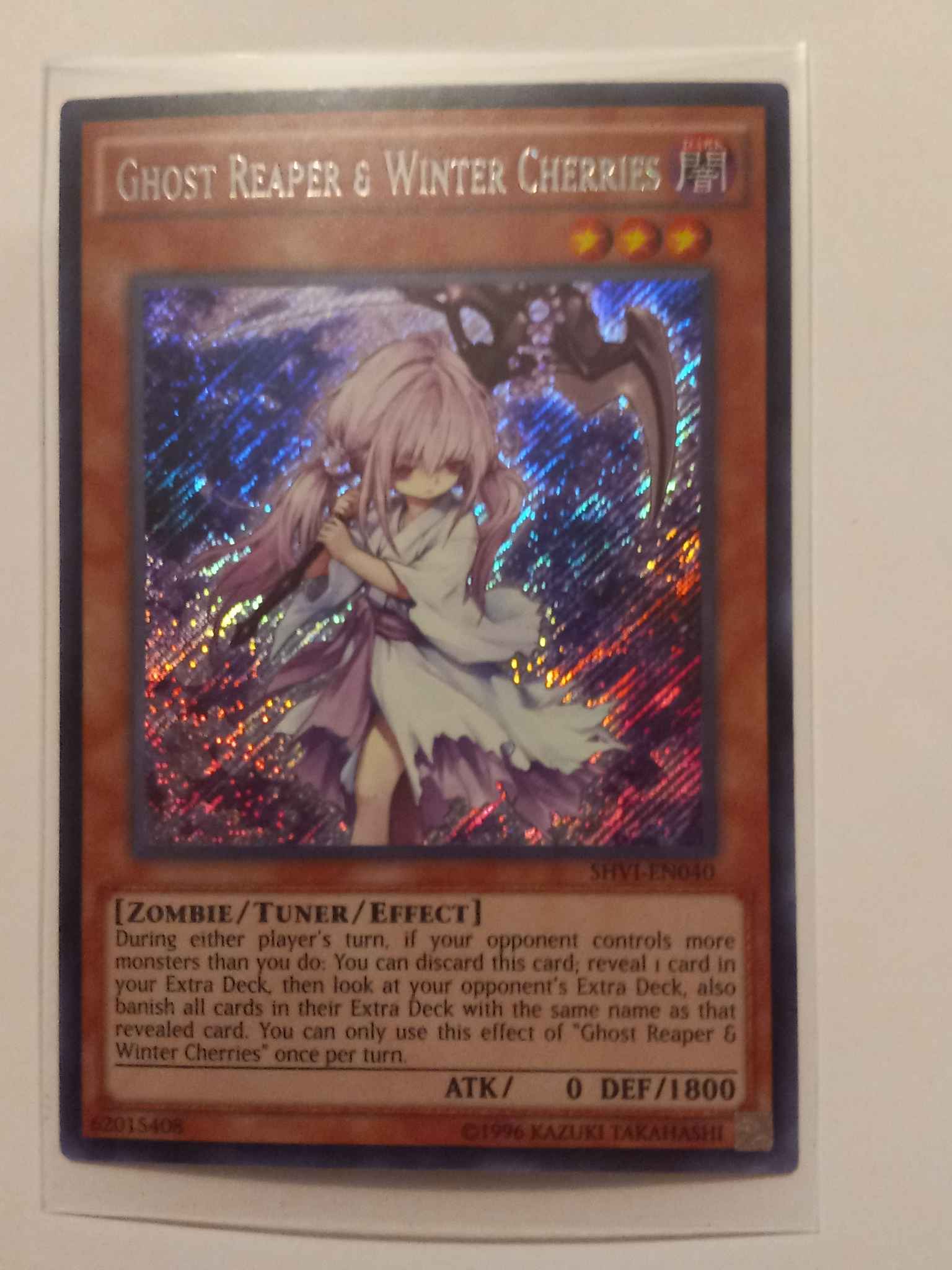 Ghost Reaper Winter Cherries Ghost Reaper Winter Cherries Shining Victories Yugioh