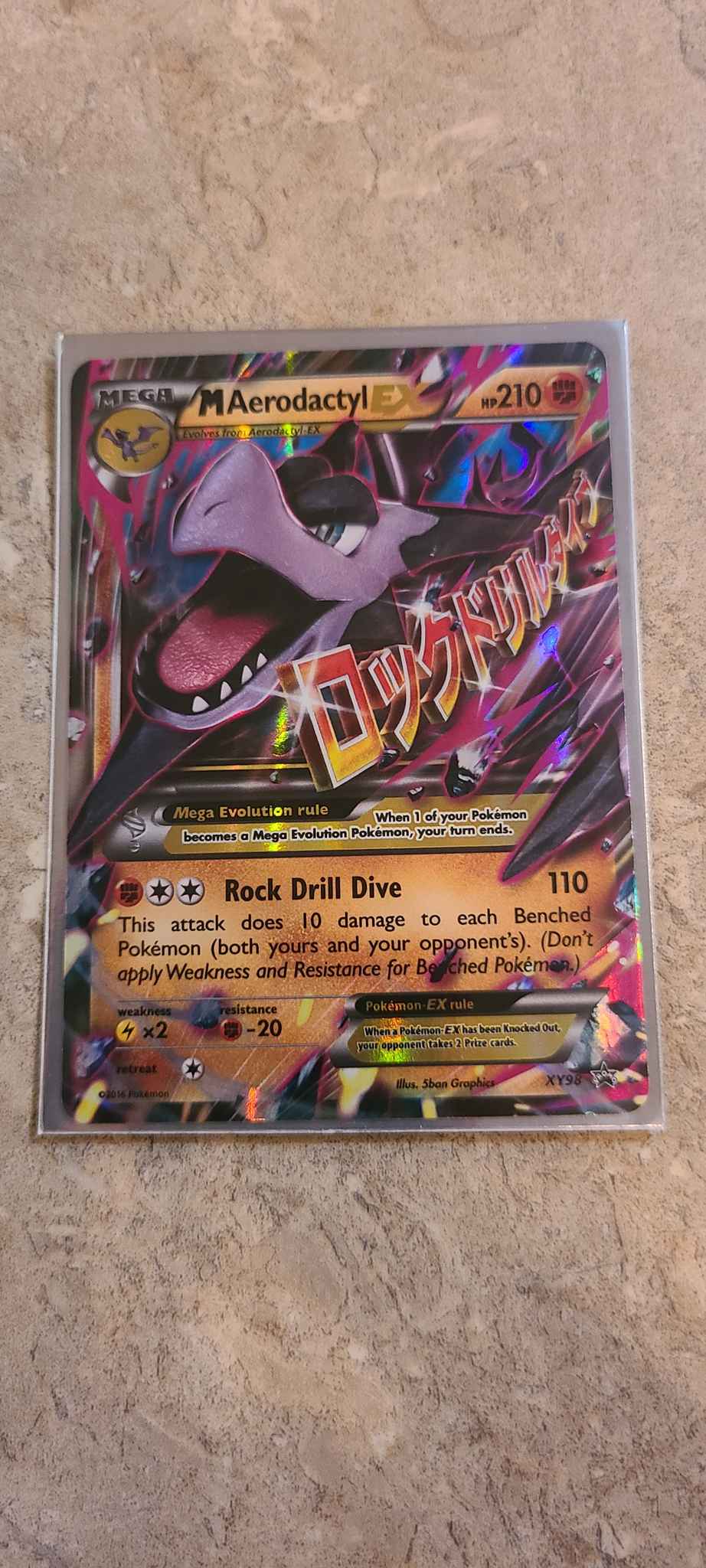 M Aerodactyl Ex Xy98 Xy Black Star Promos M Aerodactyl Ex Xy98 Xy Black Star Promos Jumbo Cards Pokemon