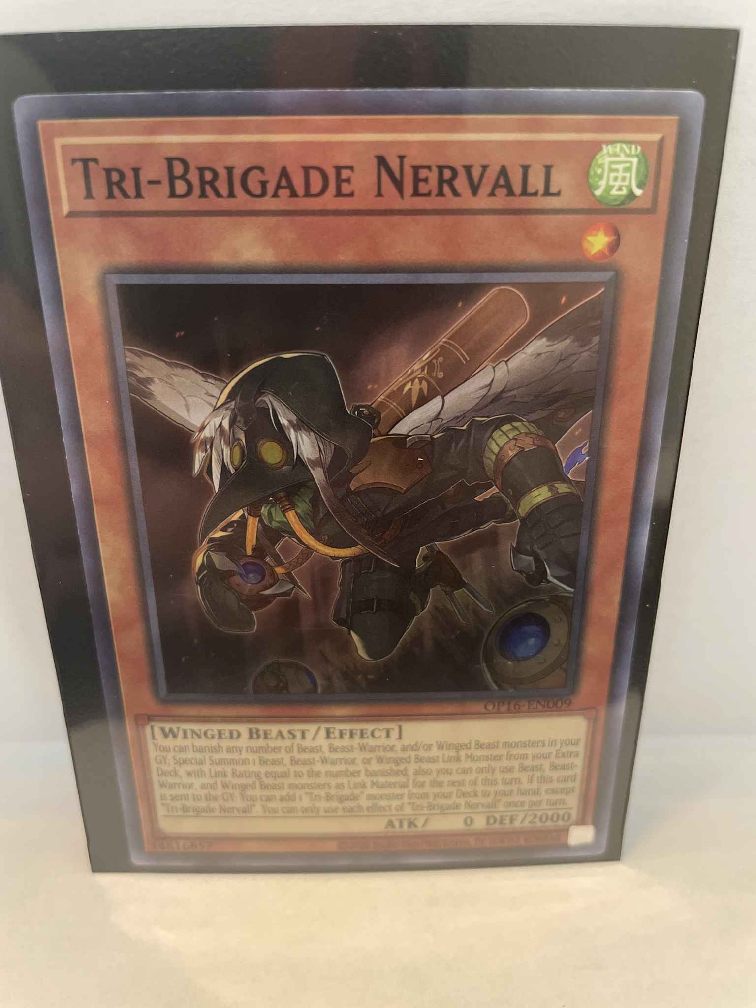 OP16-EN009 Super Rare Tri-Brigade Nervall Yu-Gi-Oh