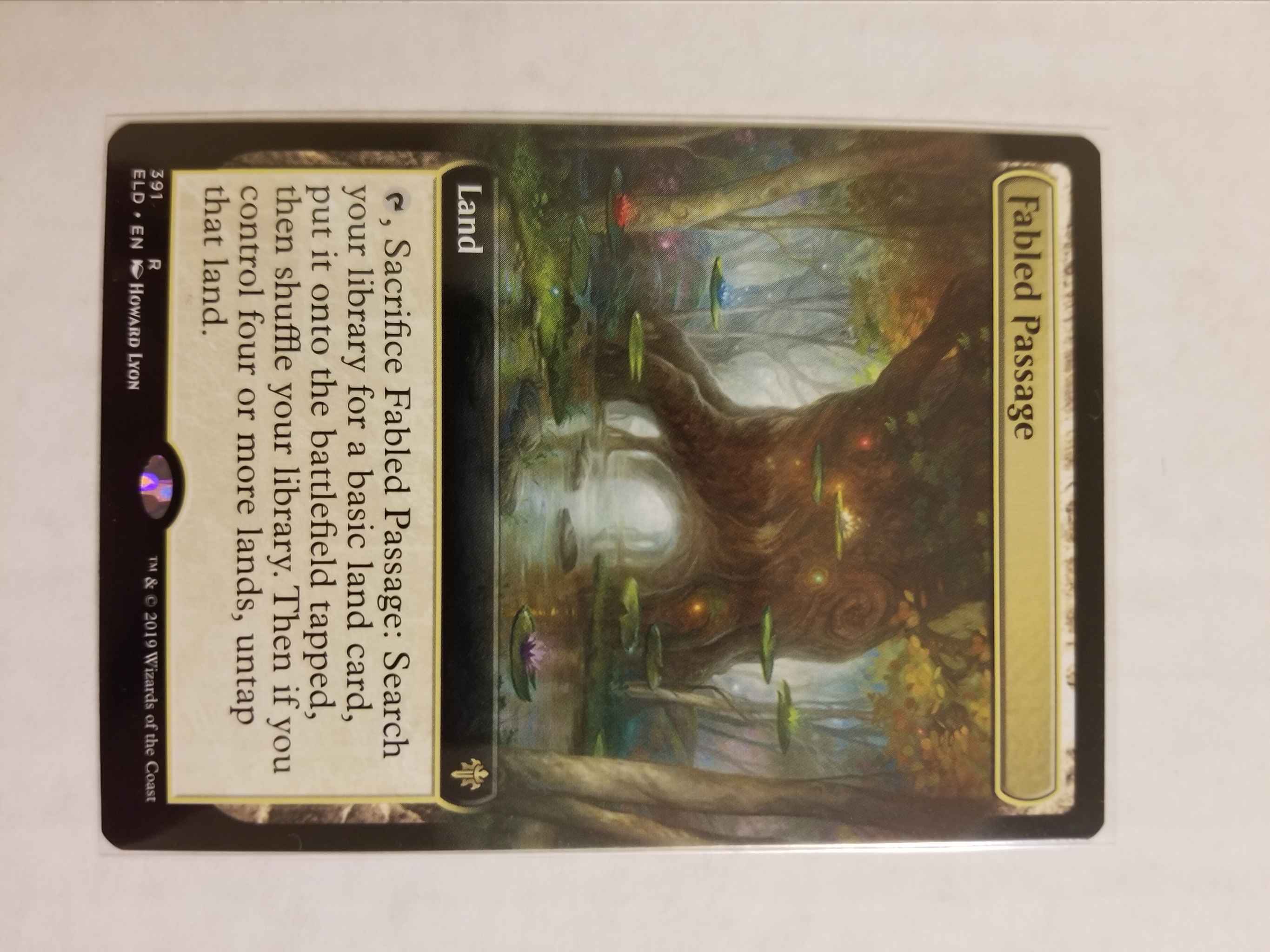 Mtg Individual Cards Fabled Passage Throne Of Eldraine Eld Magic Mtg Mint Card Toys Hobbies