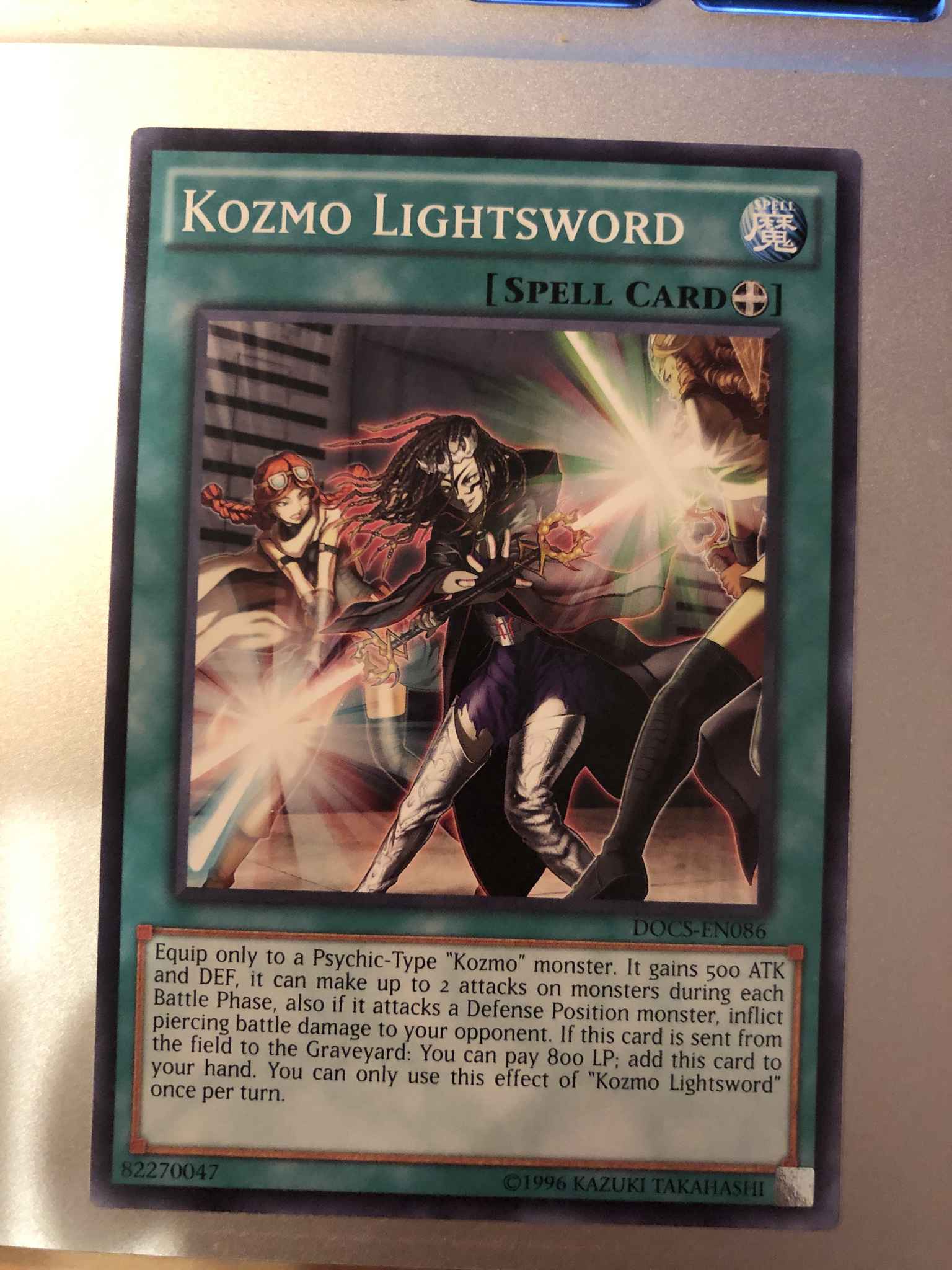 Kozmo Lightsword Kozmo Lightsword Dimension Of Chaos Yugioh