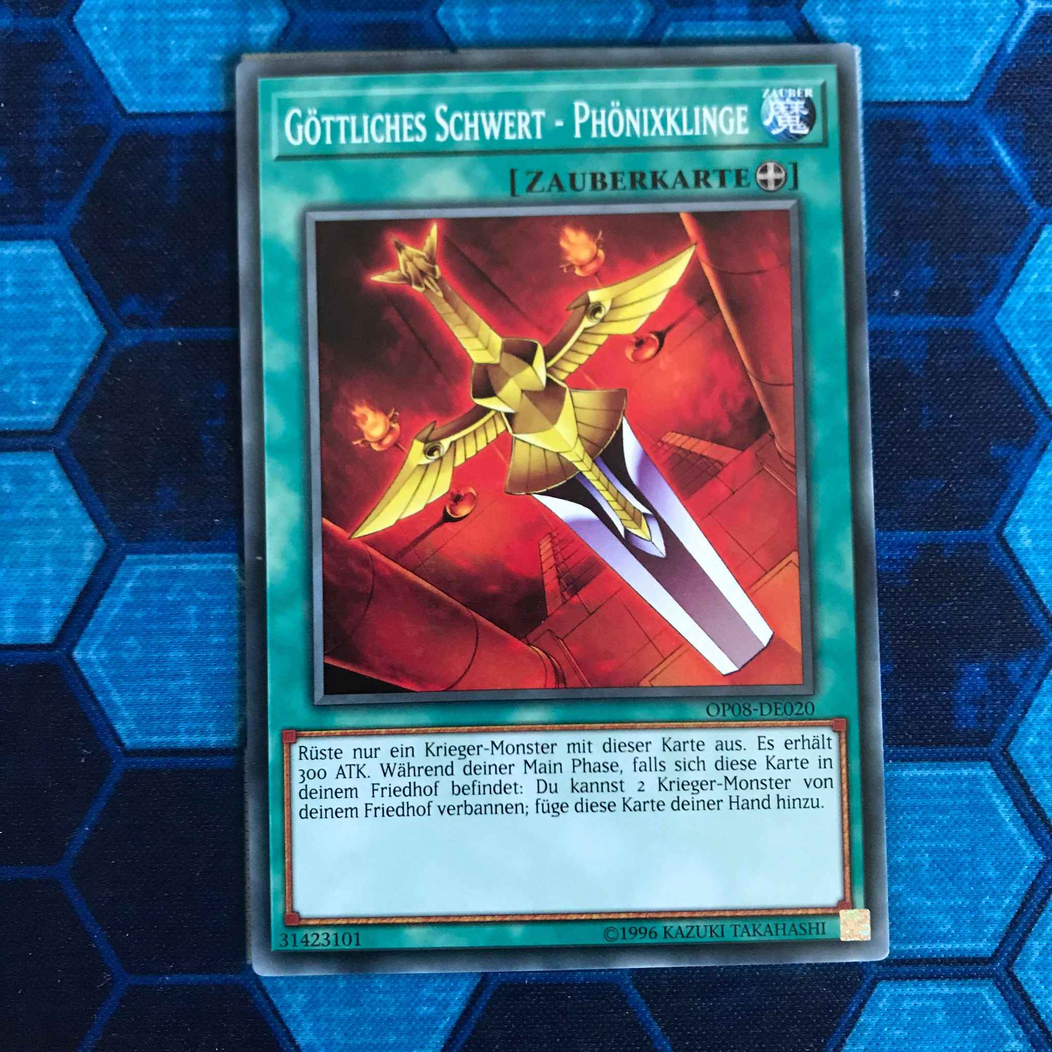 Yugioh Card Divine Sword Phoenix Blade OP08-EN020