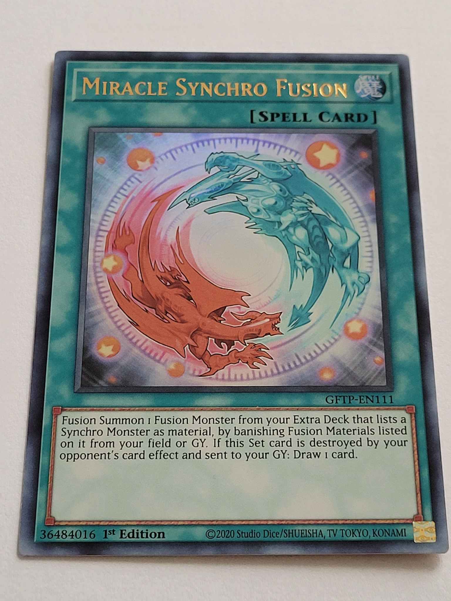 UR GFTP-FR111 Yu-Gi-Oh Fusion Synchro Miracle 