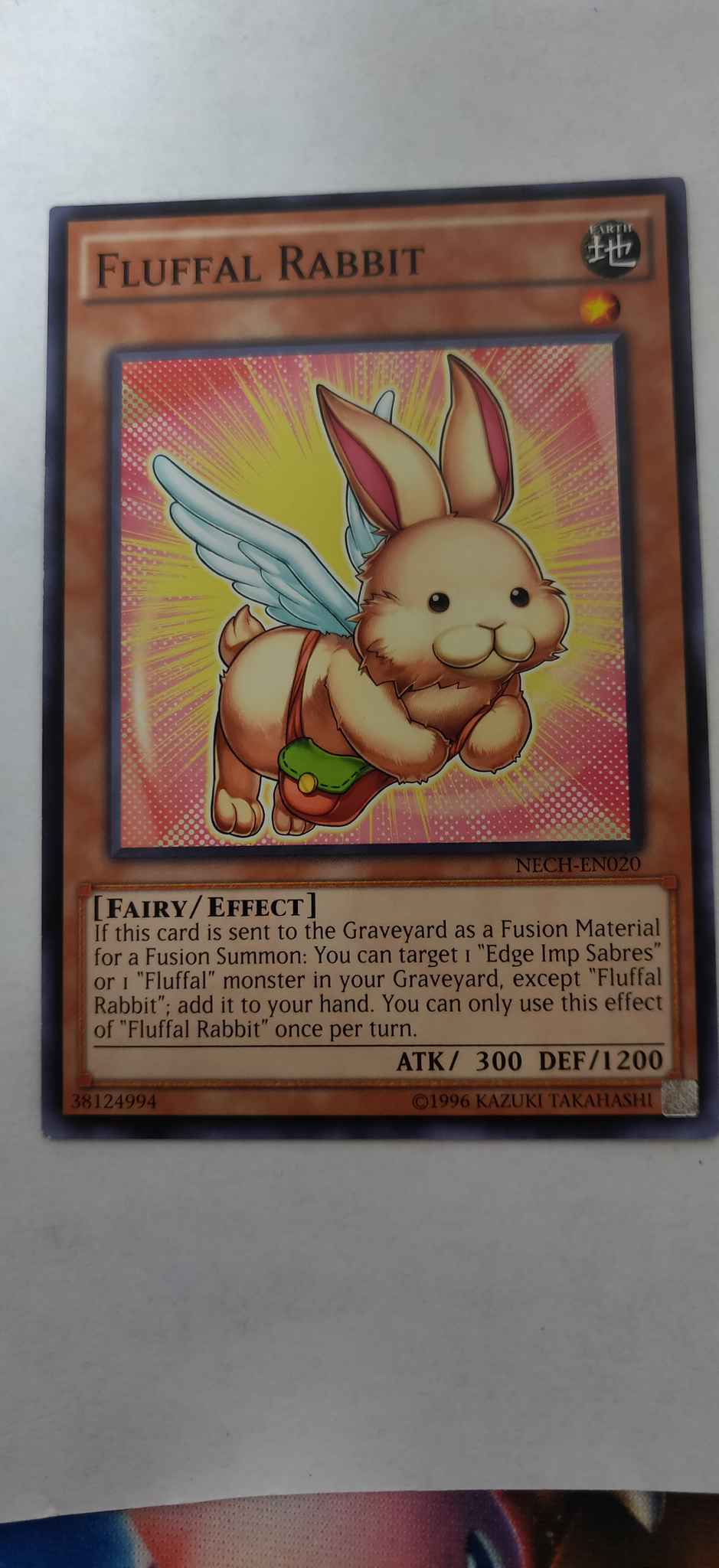 U Fluffal Rabbit NECH-EN020 Common Yu-Gi-Oh Card New