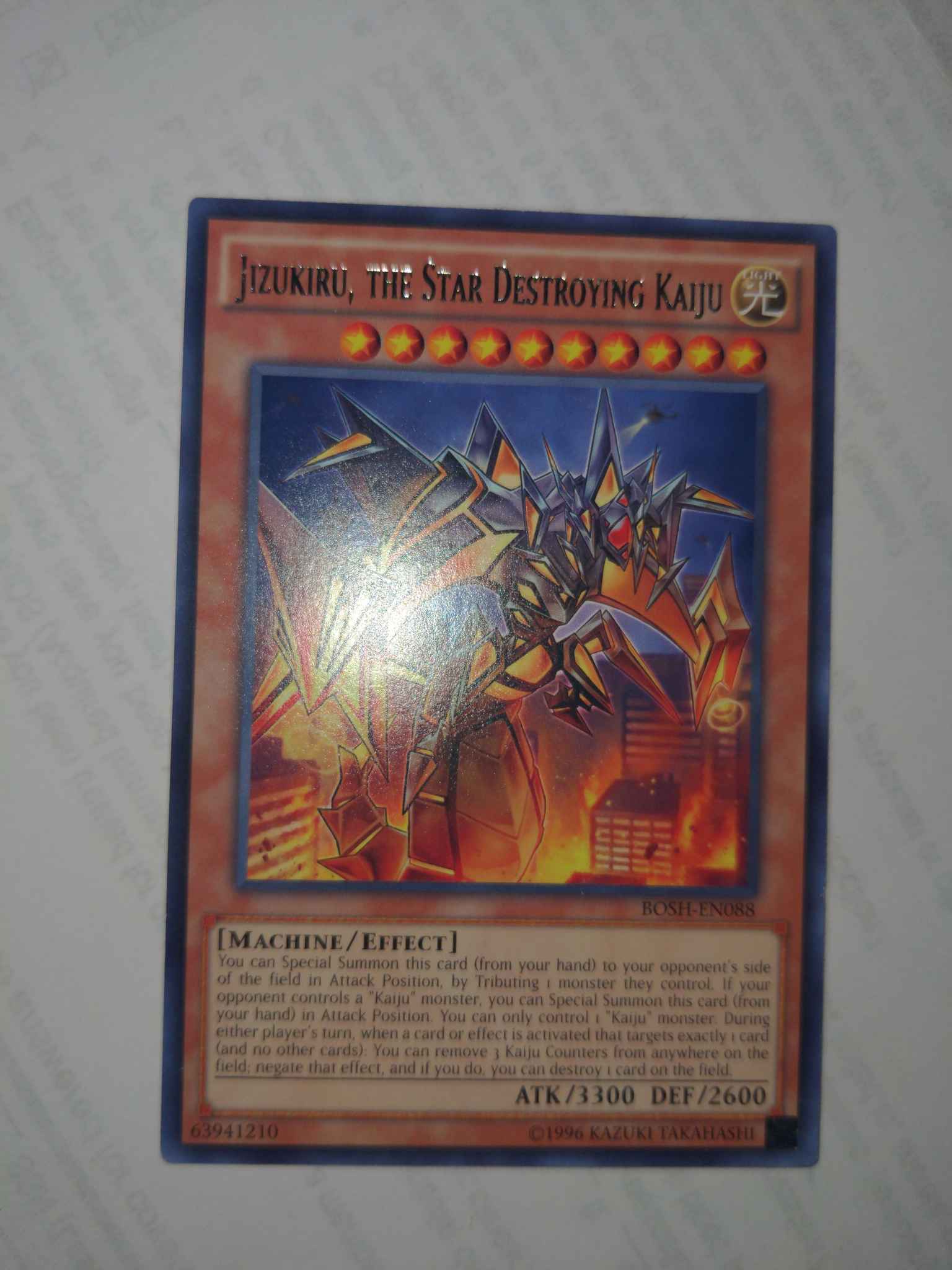 Jizukiru The Star Destroying Kaiju Jizukiru The Star Destroying Kaiju Breakers Of Shadow Yugioh Online Gaming Store For Cards Miniatures Singles Packs Booster Boxes