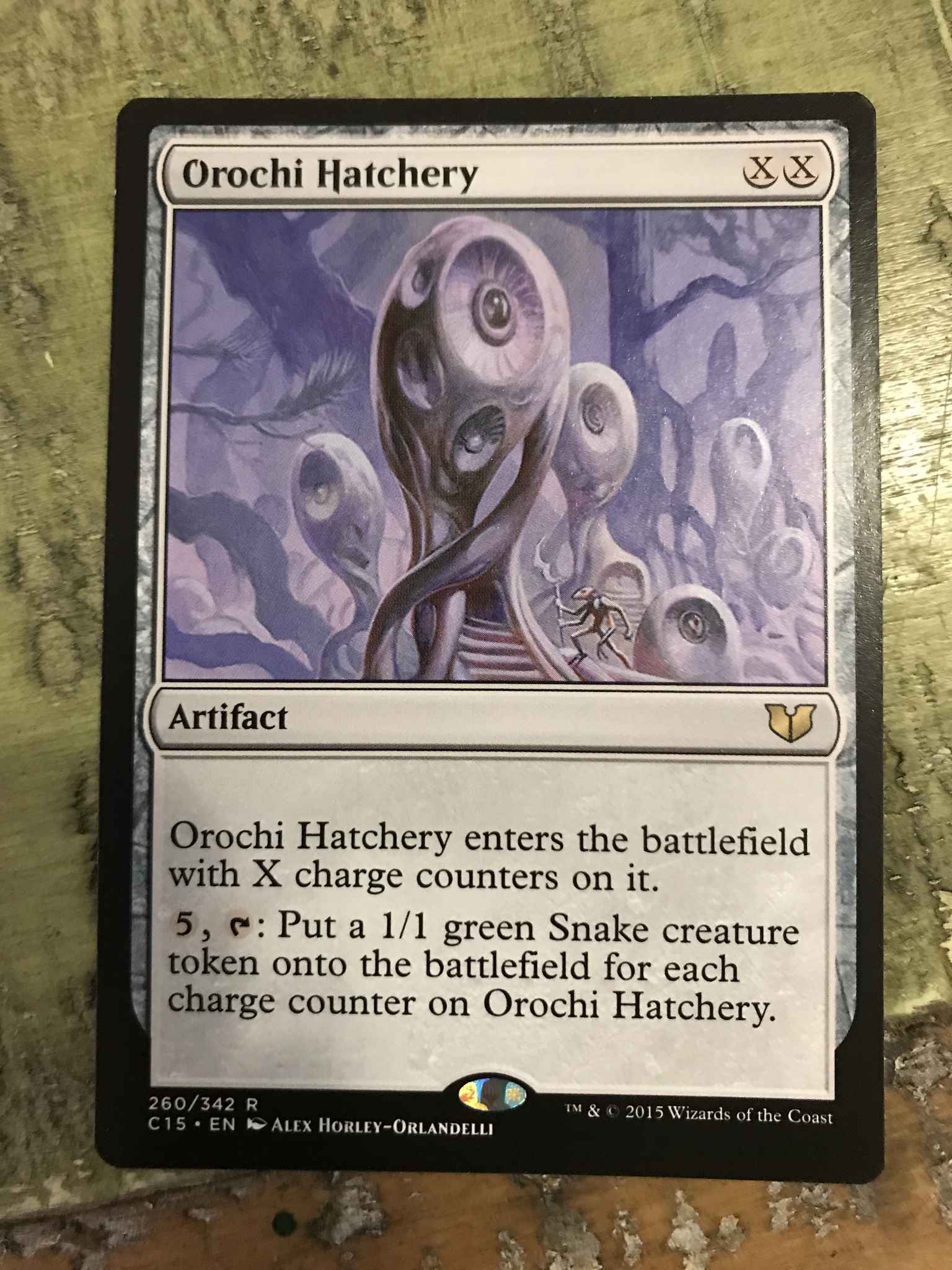 Orochi-Brutkammer Commander 2015 Magic Orochi Hatchery