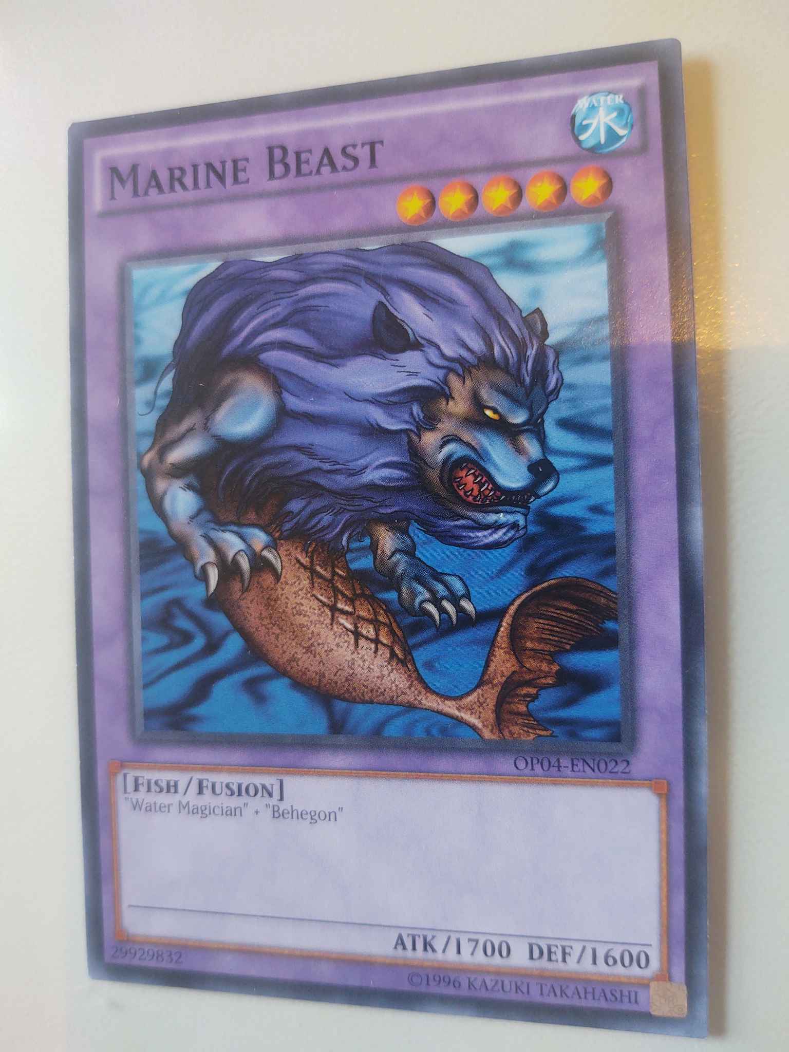 OP04-EN022 Marine Beast Mint YuGiOh Card 