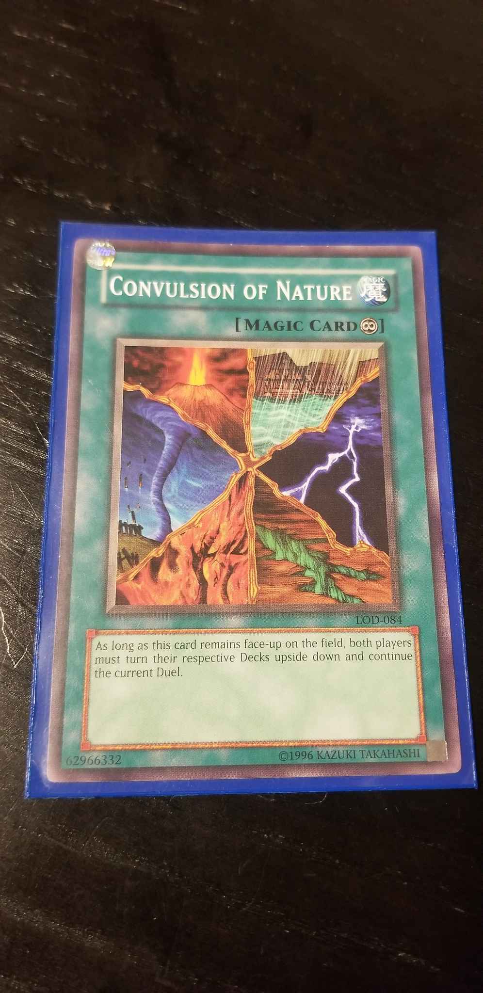 : Convulsion of Nature Legacy of Darkness - YuGiOh