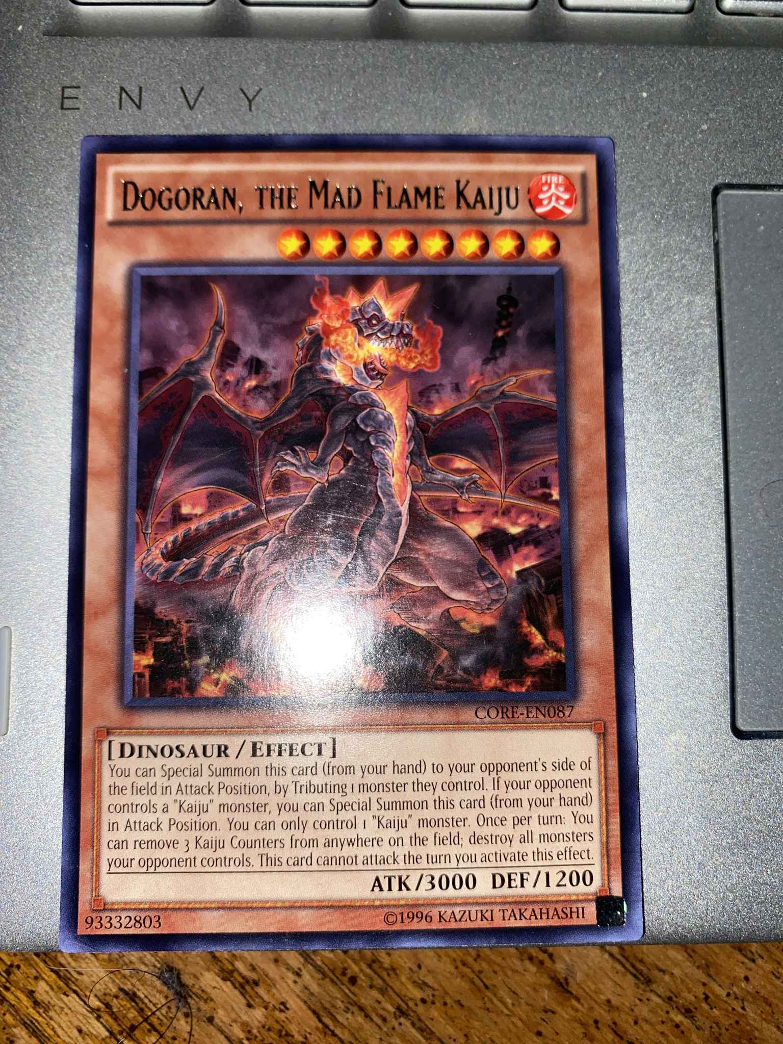 Dogoran The Mad Flame Kaiju Dogoran The Mad Flame Kaiju Clash Of Rebellions Yugioh Online Gaming Store For Cards Miniatures Singles Packs Booster Boxes