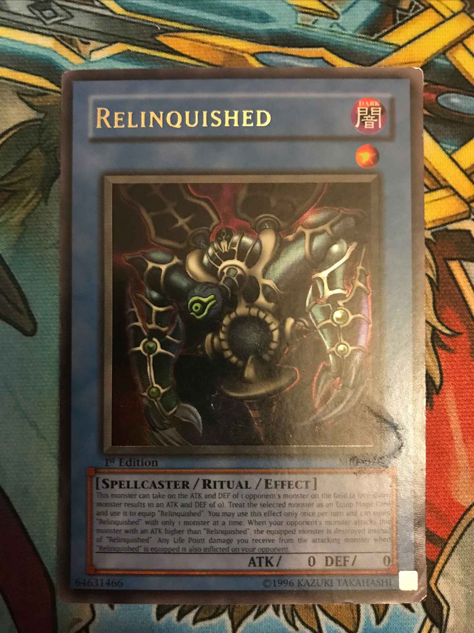 MRL-029 YuGiOh Relinquished 1st Edition Heavily Played Ultra Rare 
