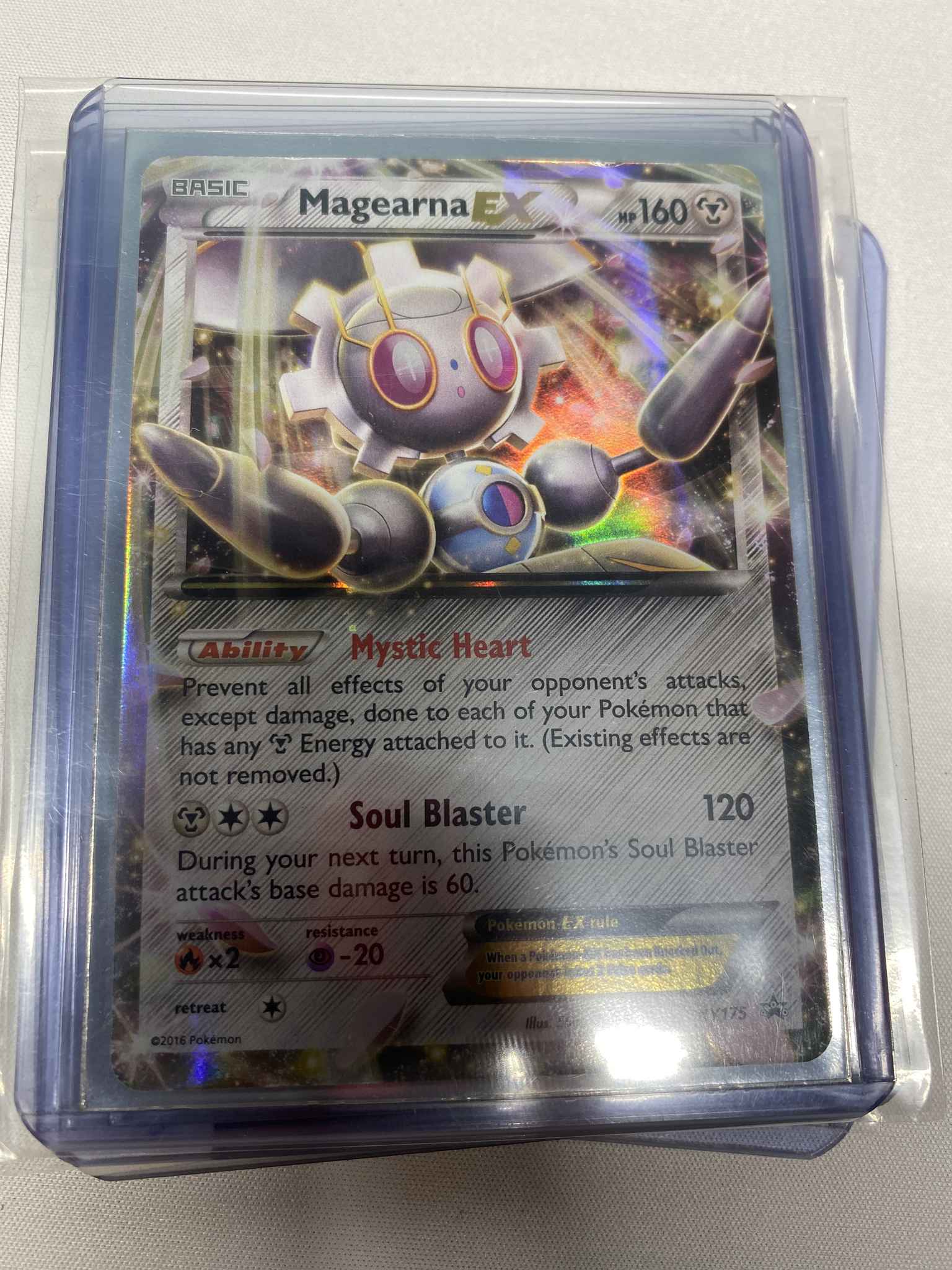 Magearna EX XY175 Promo Near Mint Ultra Rare Pokemon Card 