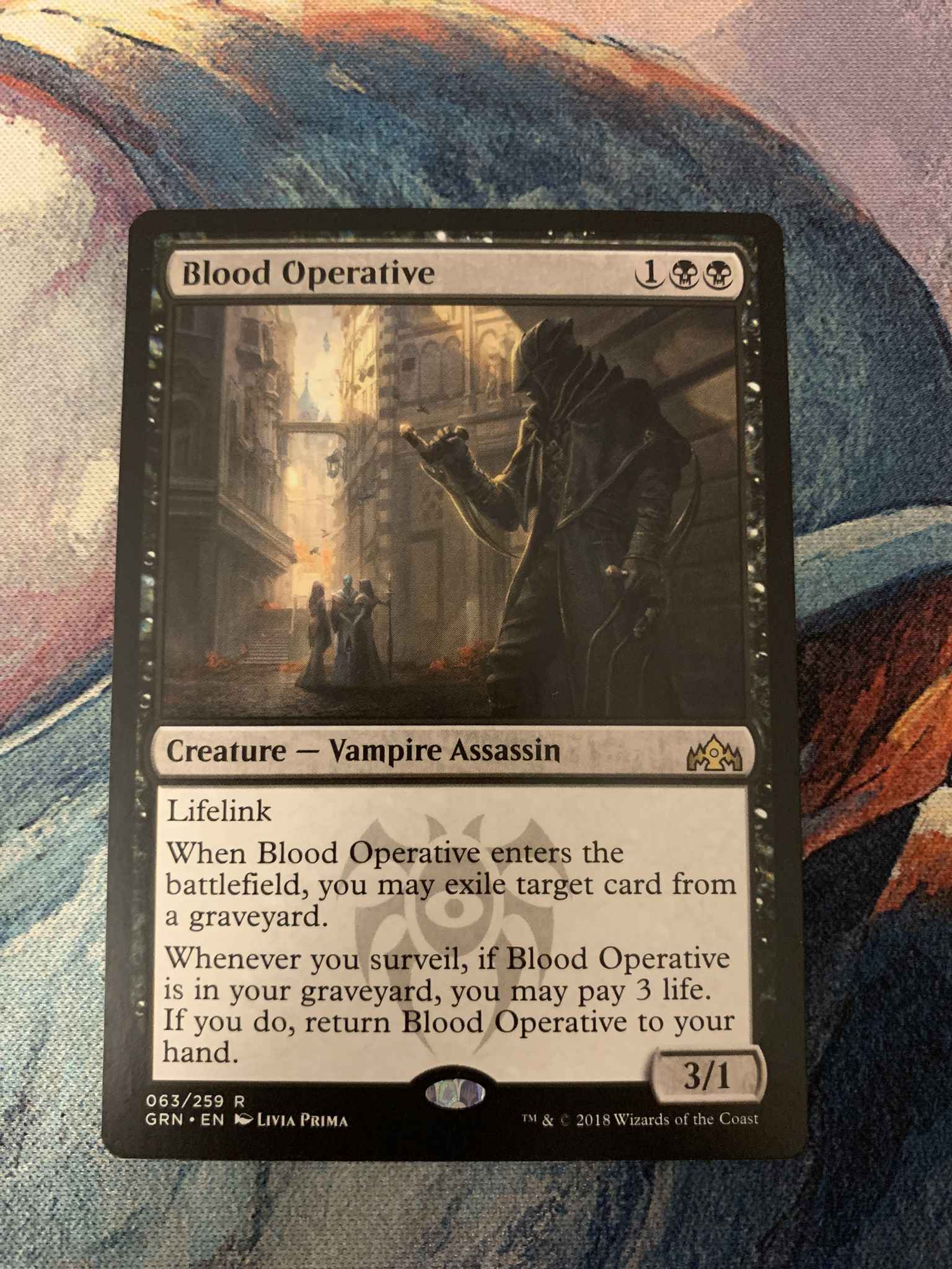 Blood Operative Blood Operative Guilds Of Ravnica Magic The Gathering Online Gaming Store For Cards Miniatures Singles Packs Booster Boxes