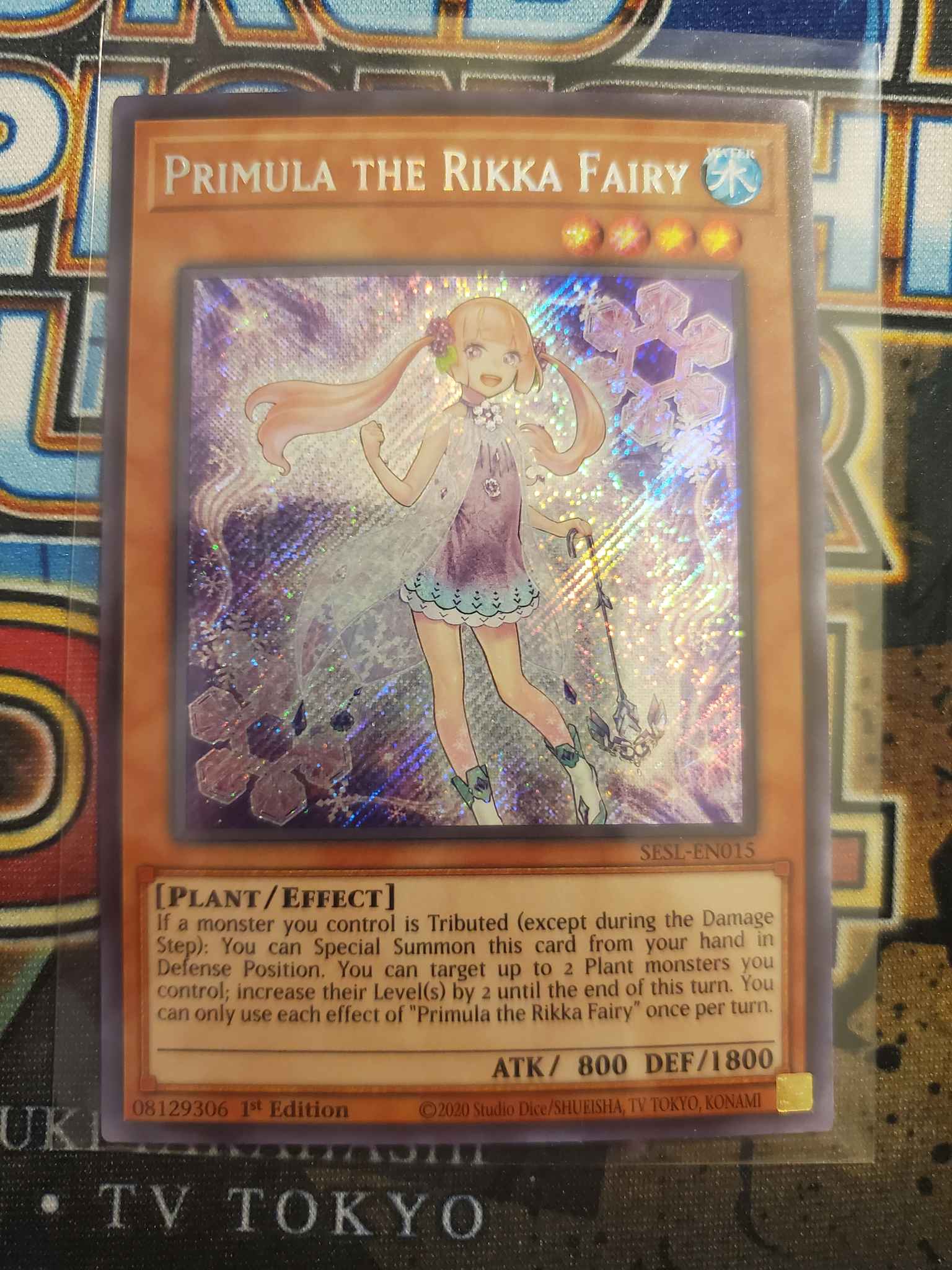 Yugioh SESL-EN015 Primula the Rikka Fairy Secret Rare