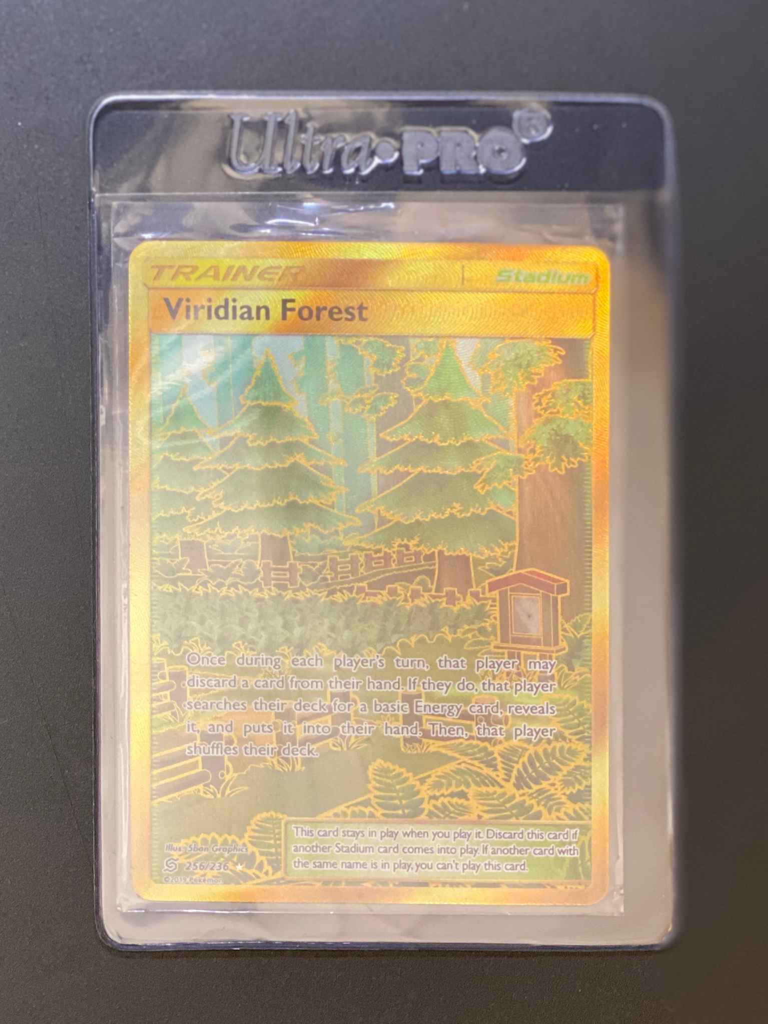 Collectables Viridian Forest Pokemon Secret Rare Sm Unified Minds 256 236 Pokemon Individual Cards Utit Vn