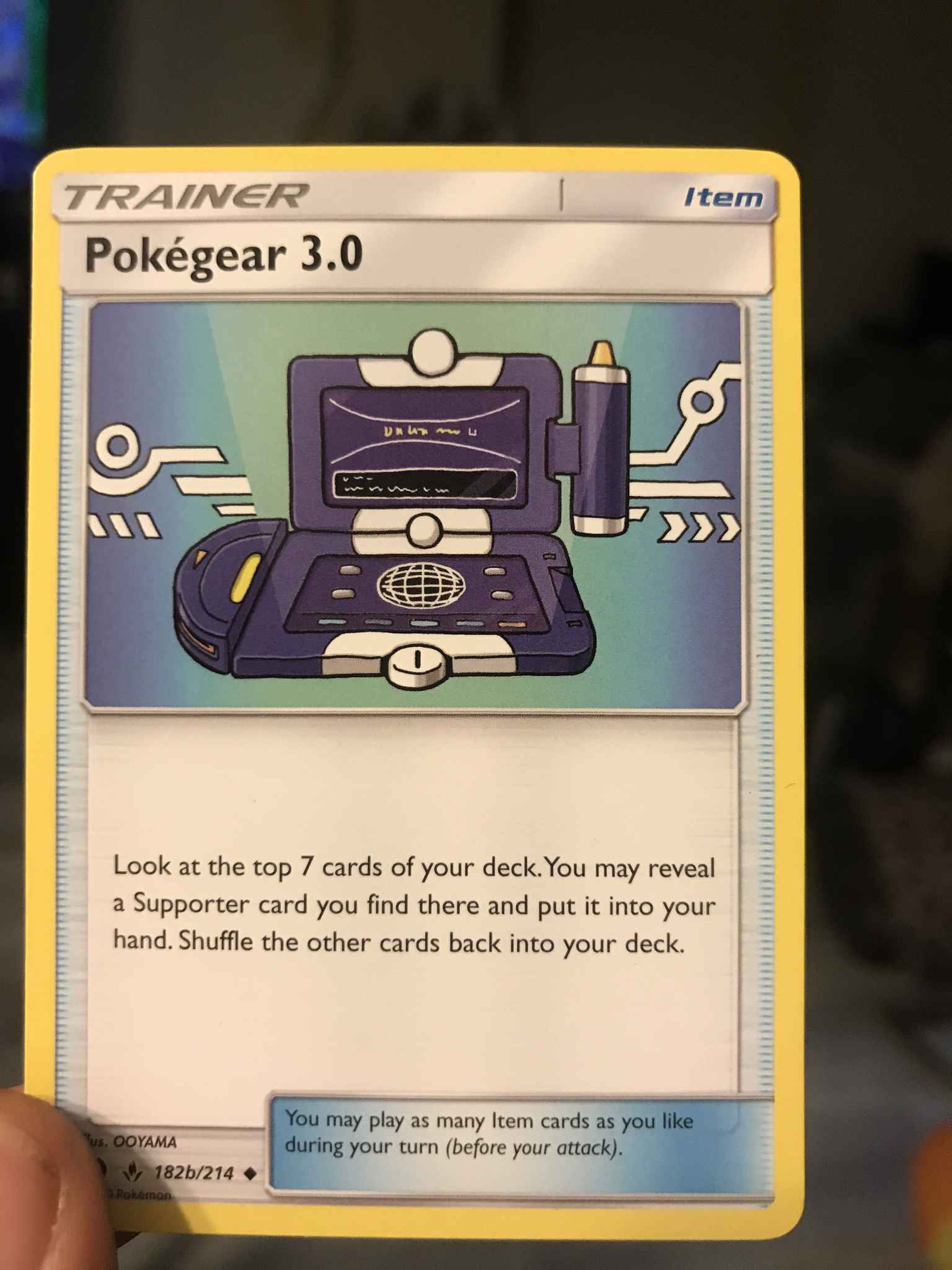 POKEGEAR 3.0 182A/214 PROMO ALTERNATE NEAR MINT POKEMON TRADING CARD GAME 