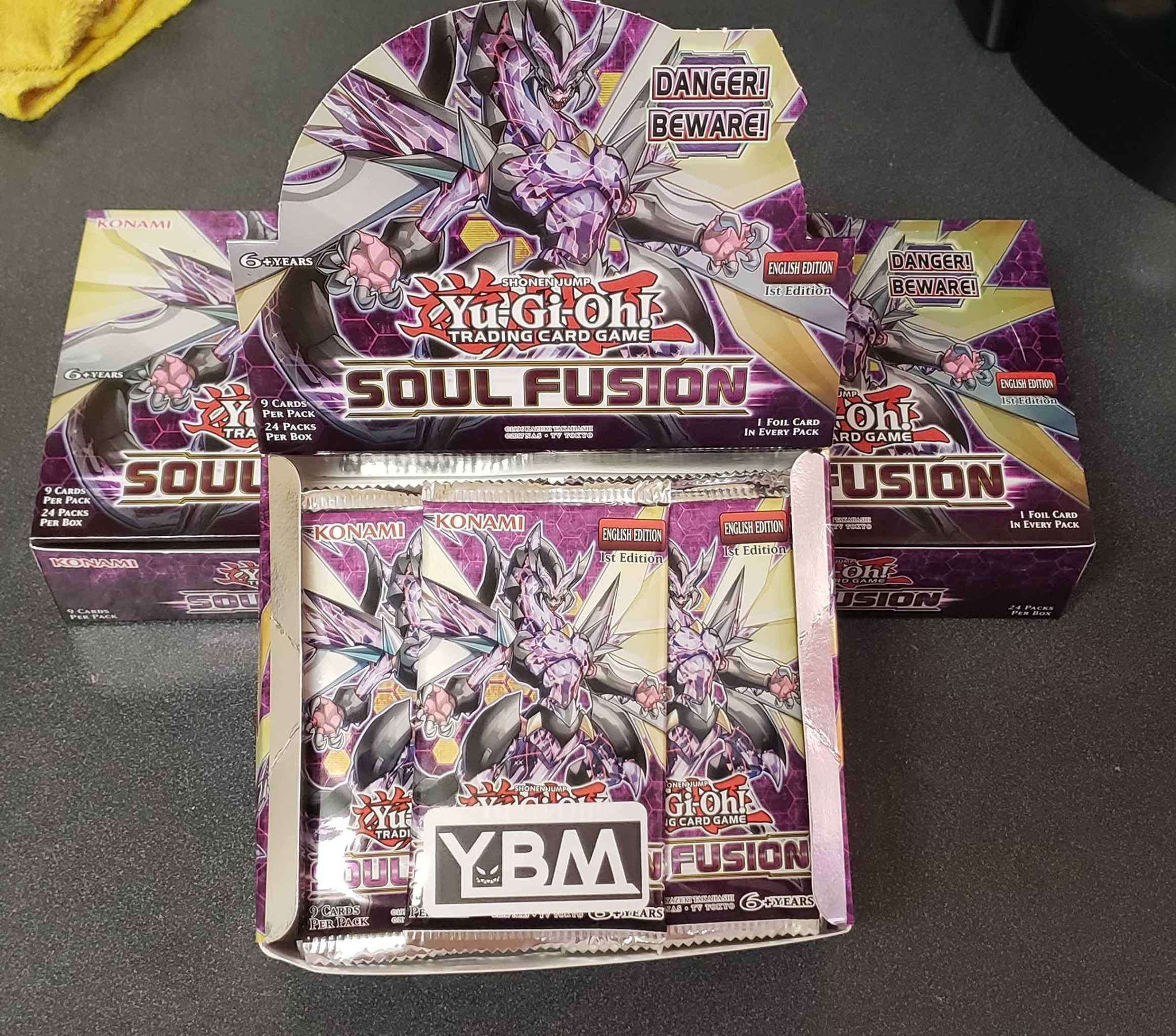 YuGiOh Soul Fusion Sealed Booster Box of 24 Packs1st EditionYGO TCG