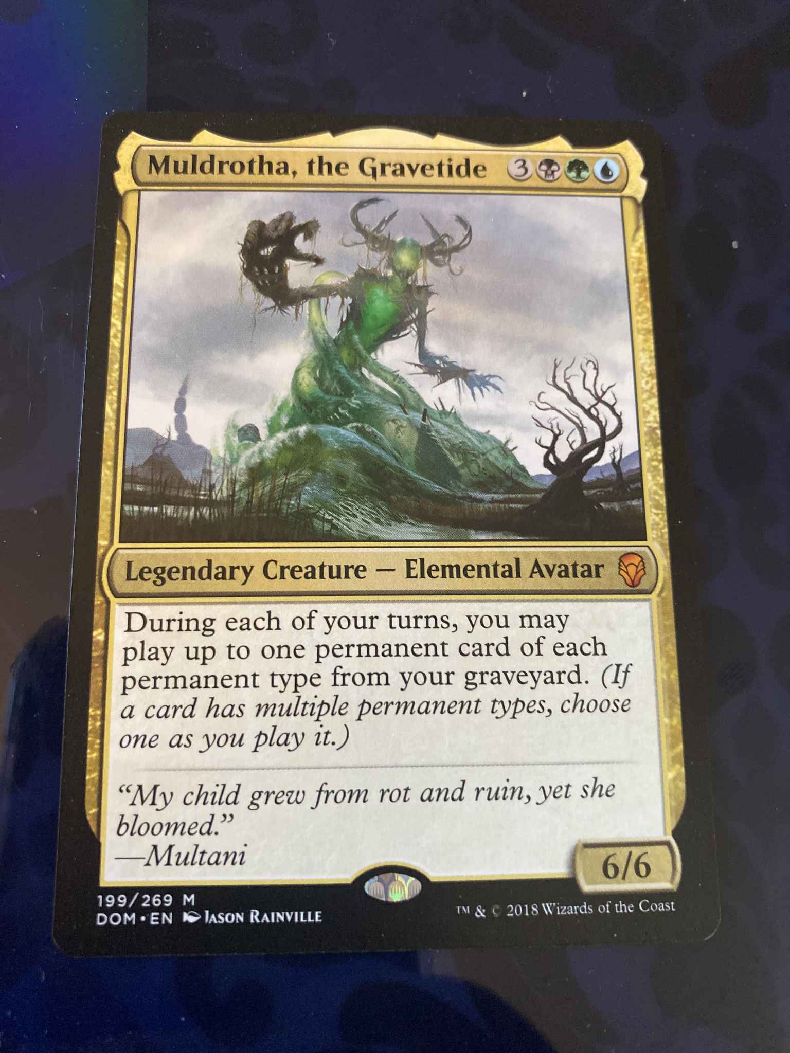 Muldrotha the Gravetide ~ Dominaria ~ MINT/NearMint ~ Magic The Gathering