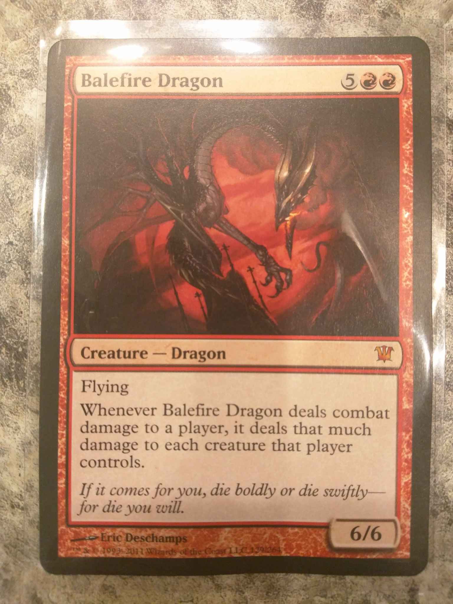 BALEFIRE DRAGON Ultimate Masters MTG Red Creature — Dragon Mythic 