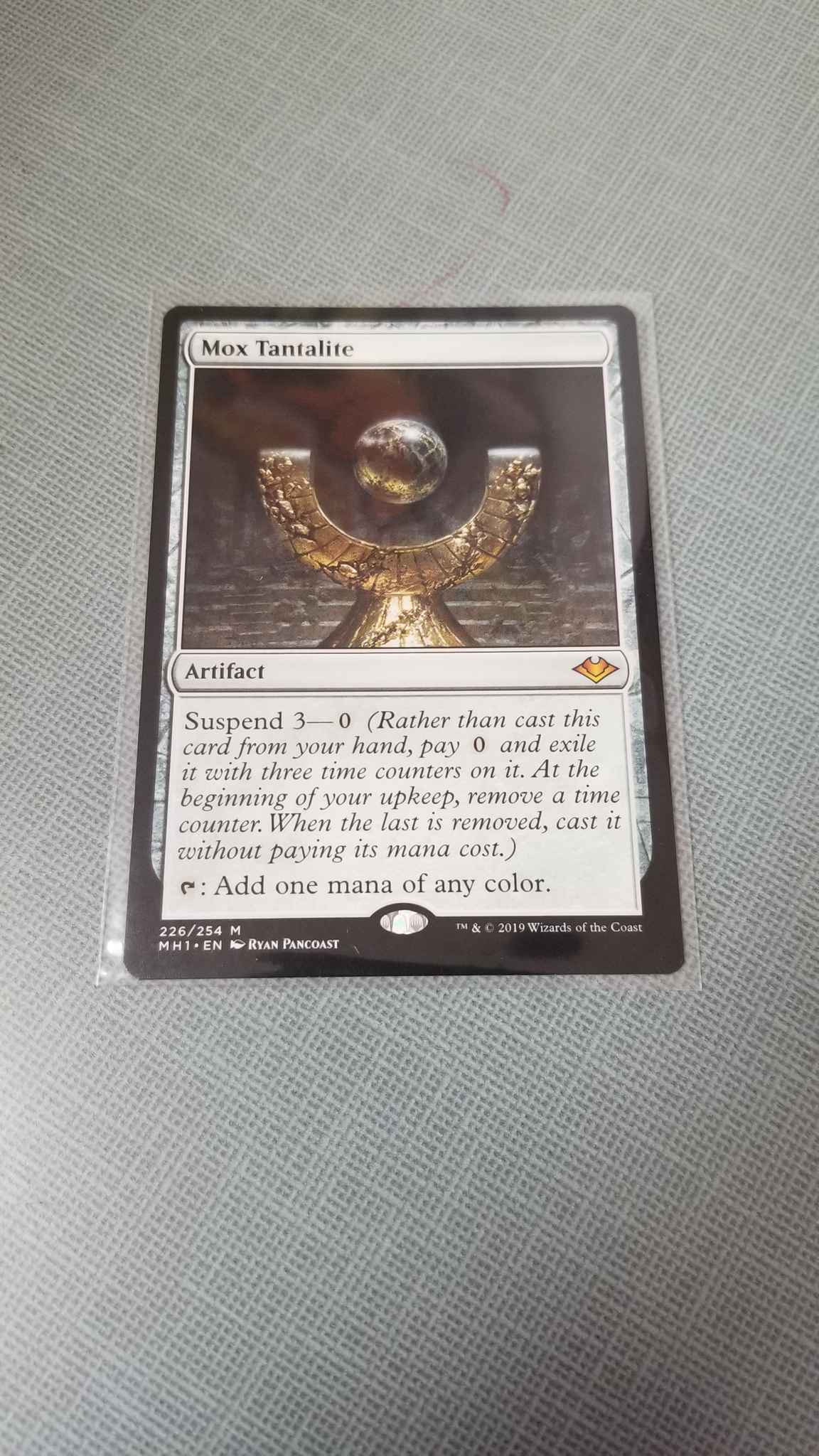 Mox Tantalite Modern Horizons Magic Mtg Mint Card Mtg Individual Cards