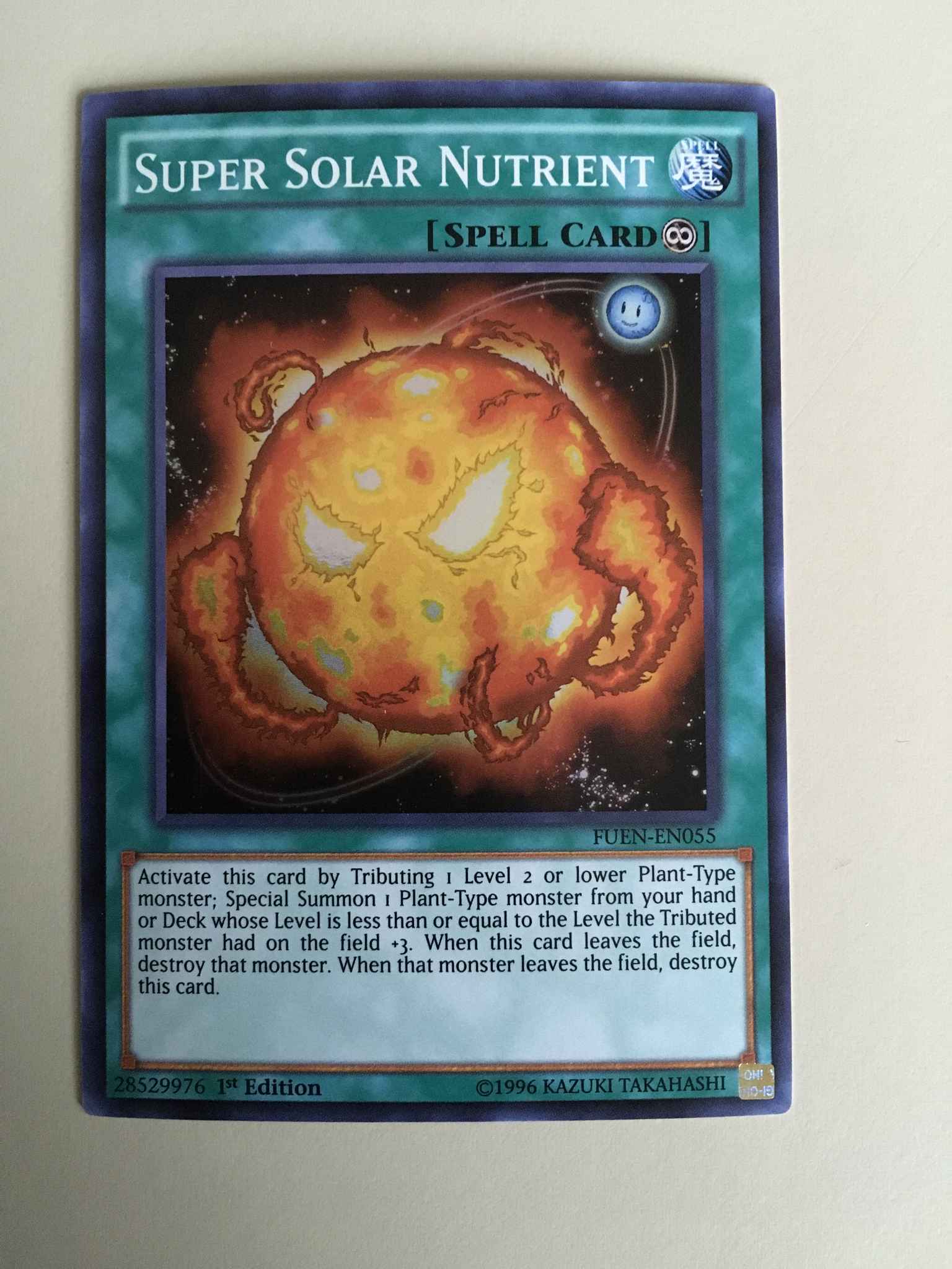 1st Edition FUEN-EN055 3 x Super Solar Nutrient Near Mint - Super Rare 