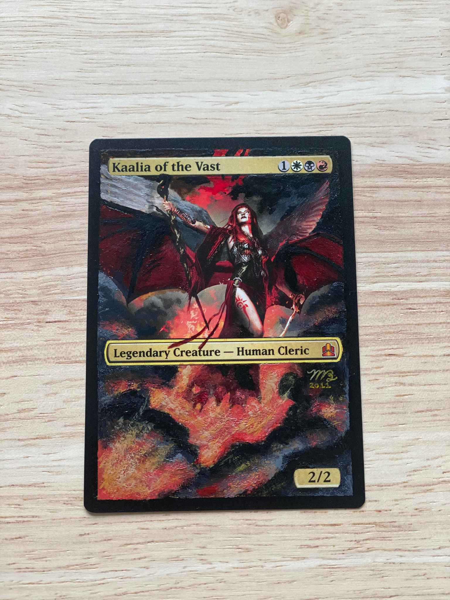 Full Art Altered Kaalia Kaalia Of The Vast Commander Magic The Gathering