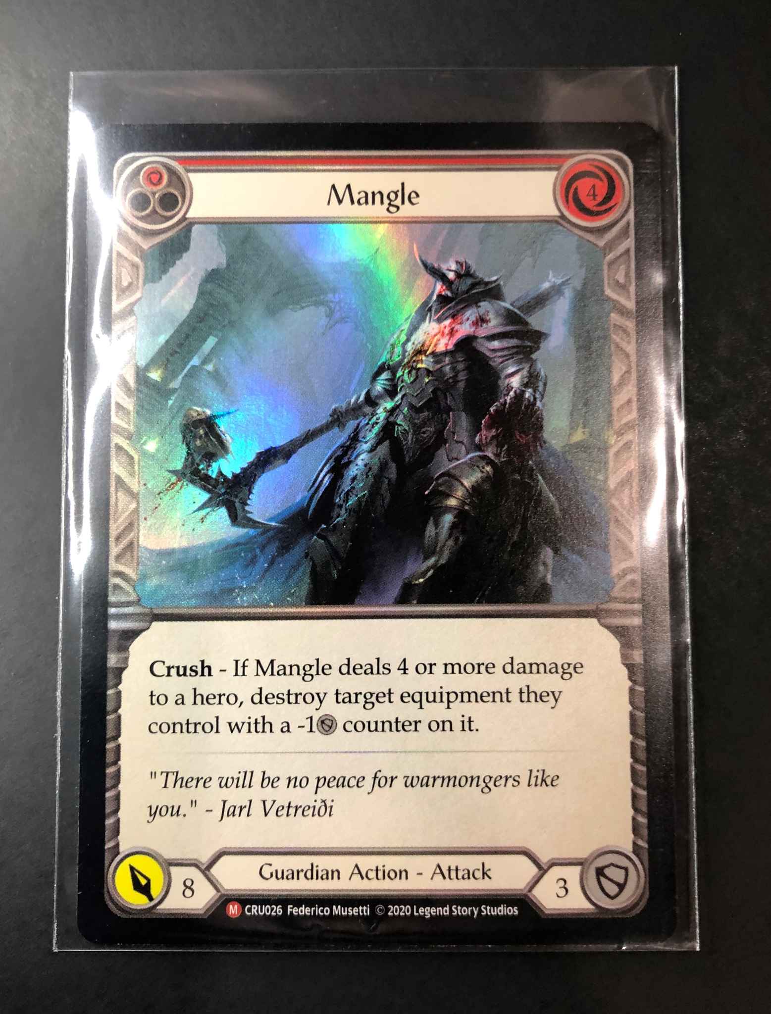 Mangle Mangle Crucible Of War Flesh Blood Tcg Online Gaming Store For Cards Miniatures Singles Packs Booster Boxes