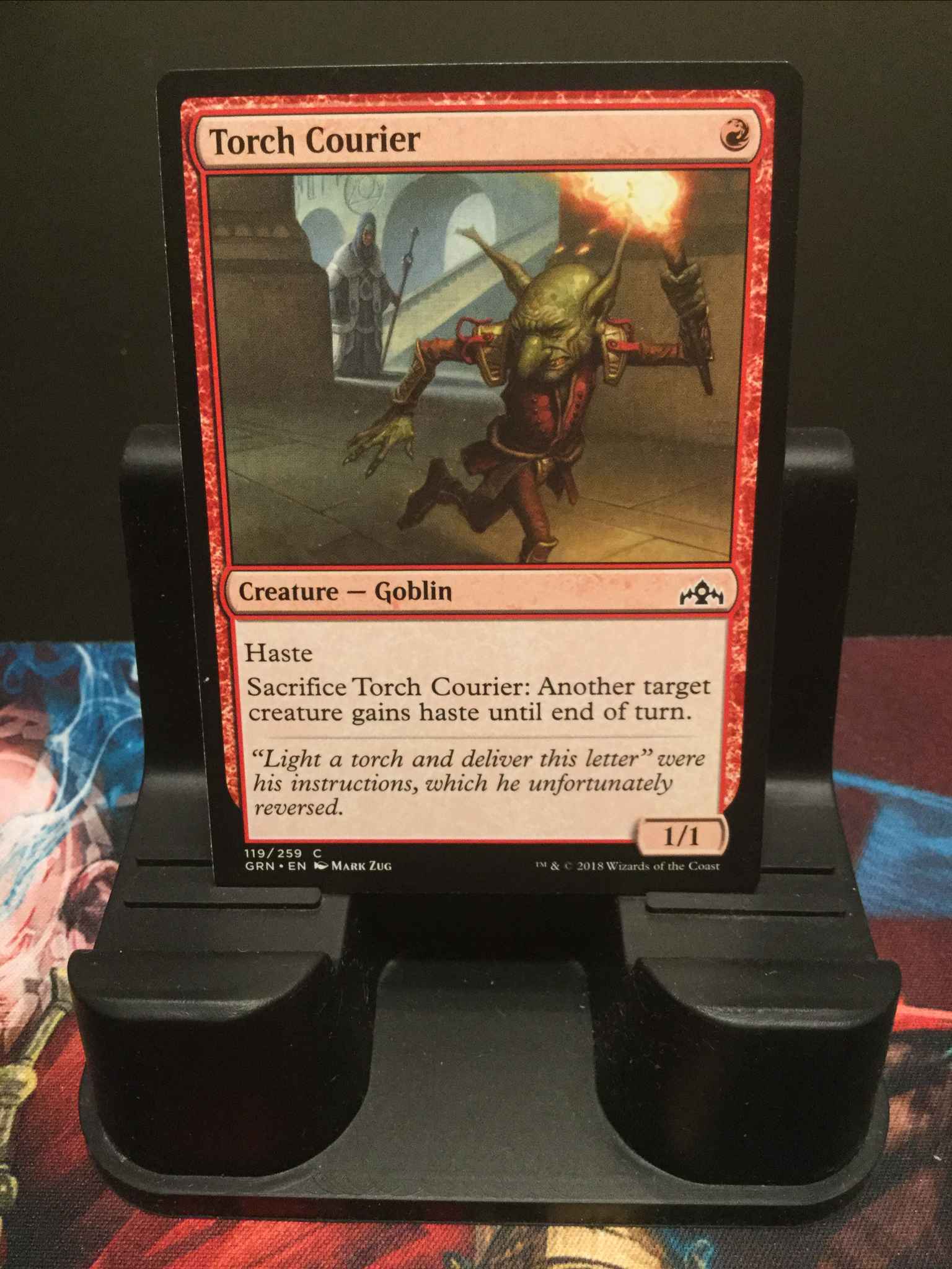 GRA Red Common Guilds of Ravnica 4x MTG: Torch Courier Magic Card