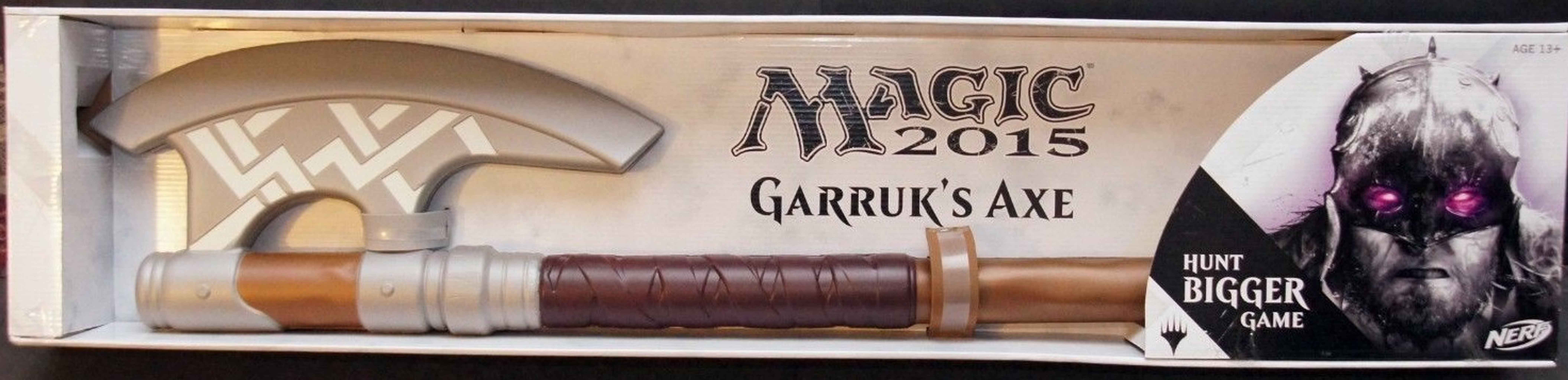 Details about   Magic The Gathering Planeswalker Garruk's Axe With Cards SDCC 