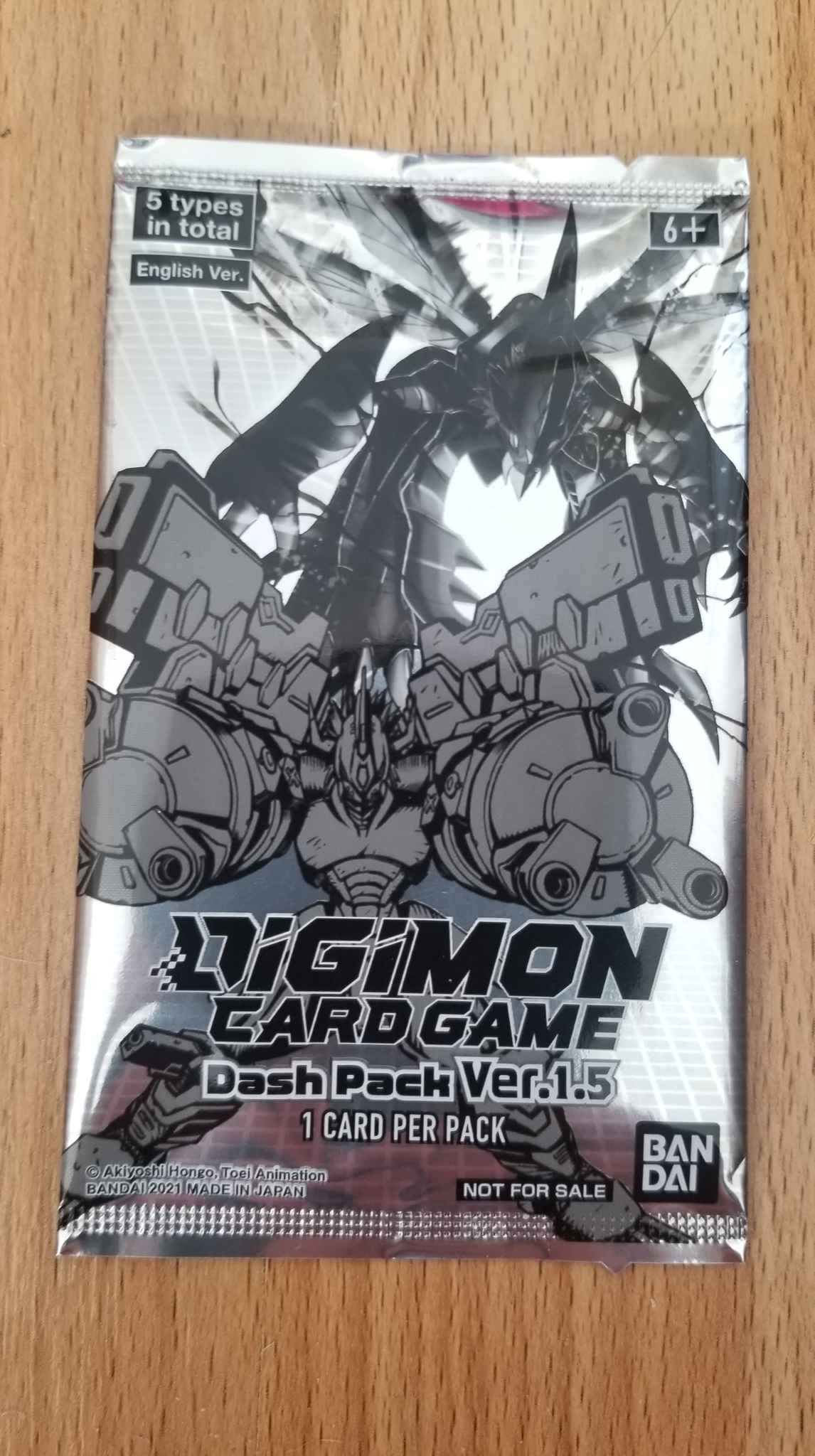 DIGIMON DASH PACK VER 1.5 X 4 PACKS BANDAI NEW SEALED ENGLISH CARD GAME BOOSTER 