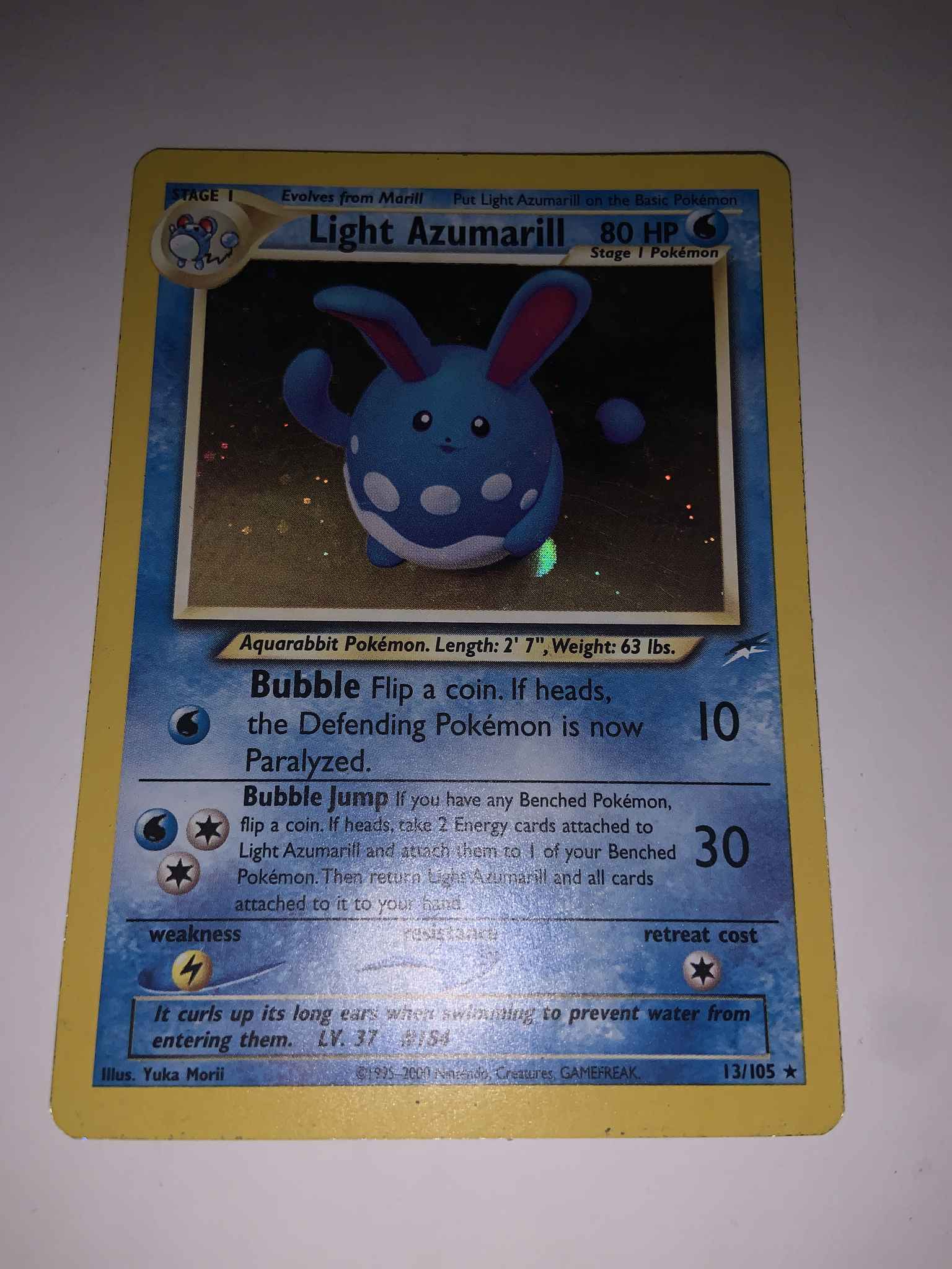 azumarill pokemon card