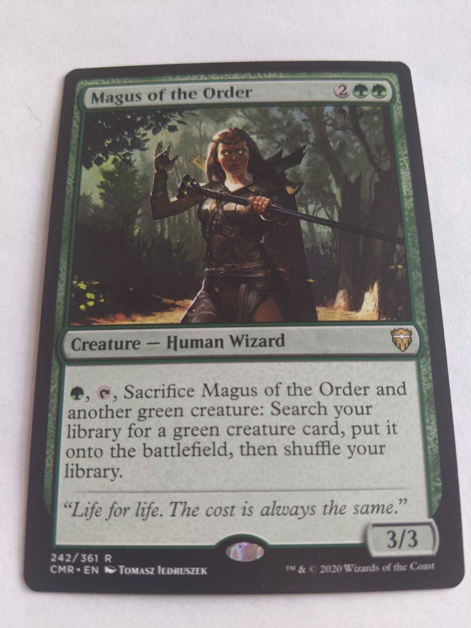 R242//361-4RCards X1 Commander Legends Magus of the Order