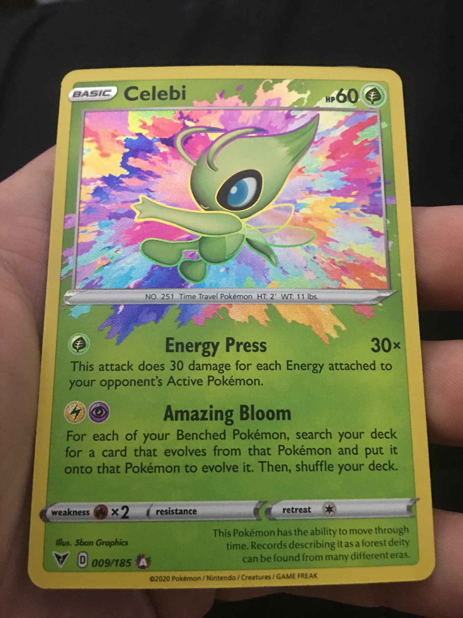 Celebi Amazing Rare First Class Shipping Celebi Swsh04 Vivid Voltage Pokemon Online Gaming Store For Cards Miniatures Singles Packs Booster Boxes