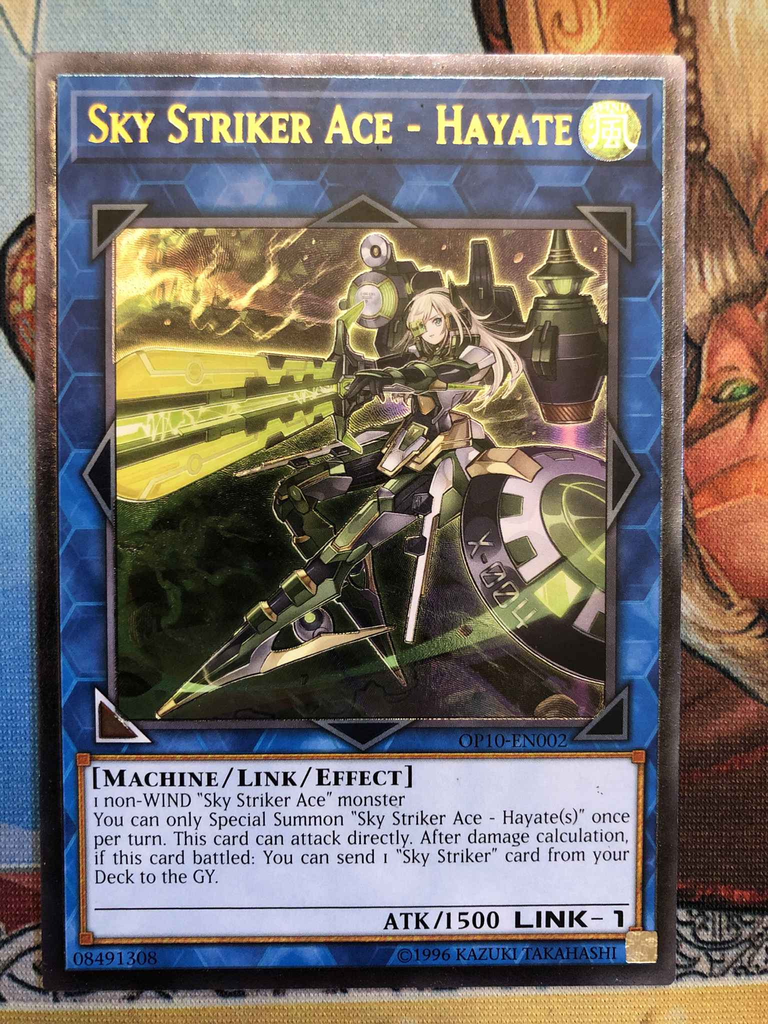 YUGIOH Sky Striker Ace Hayate Ultimate Rare OP10-EN002