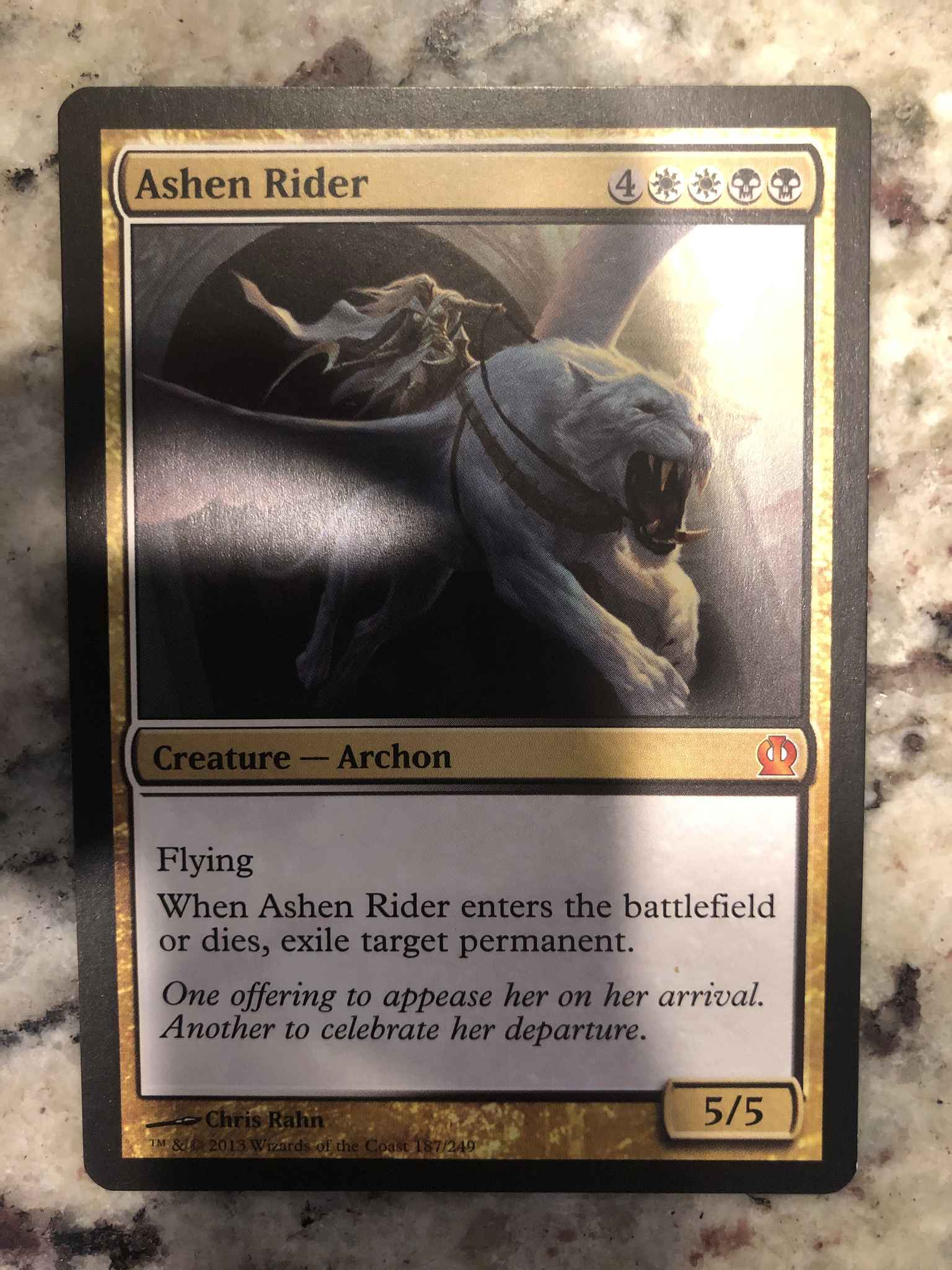 Ashen Rider // Foil // Theros // MTG Magic // See Picture 