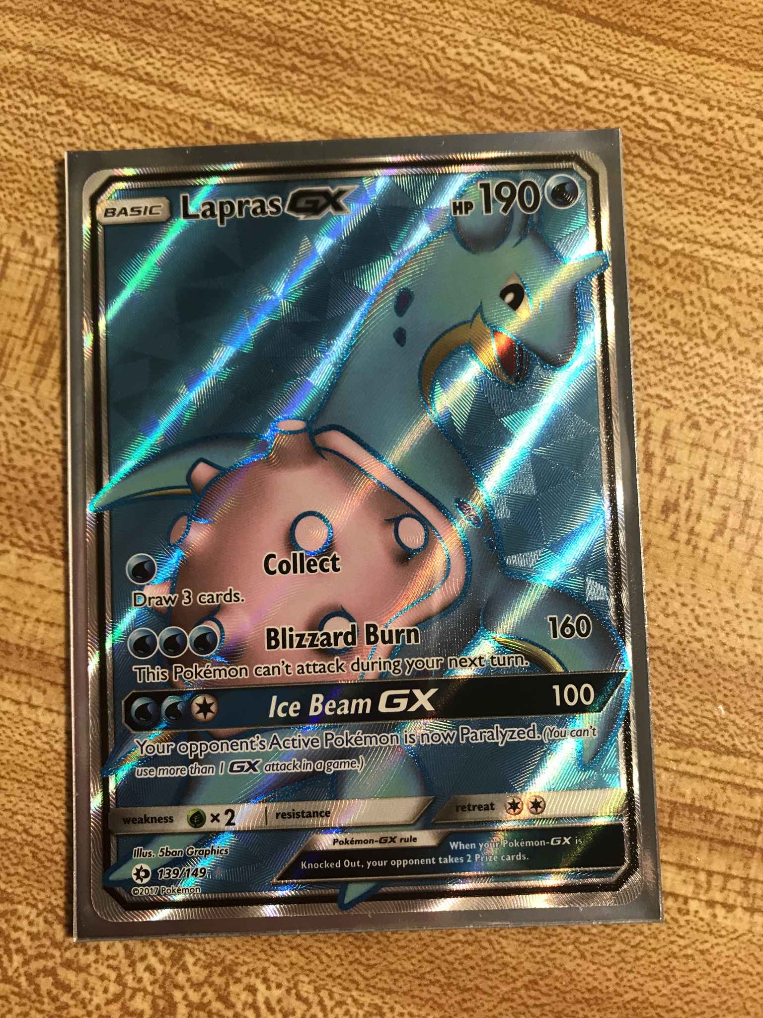 Lapras Gx Full Art Lapras Gx Full Art Sm Base Set Pokemon