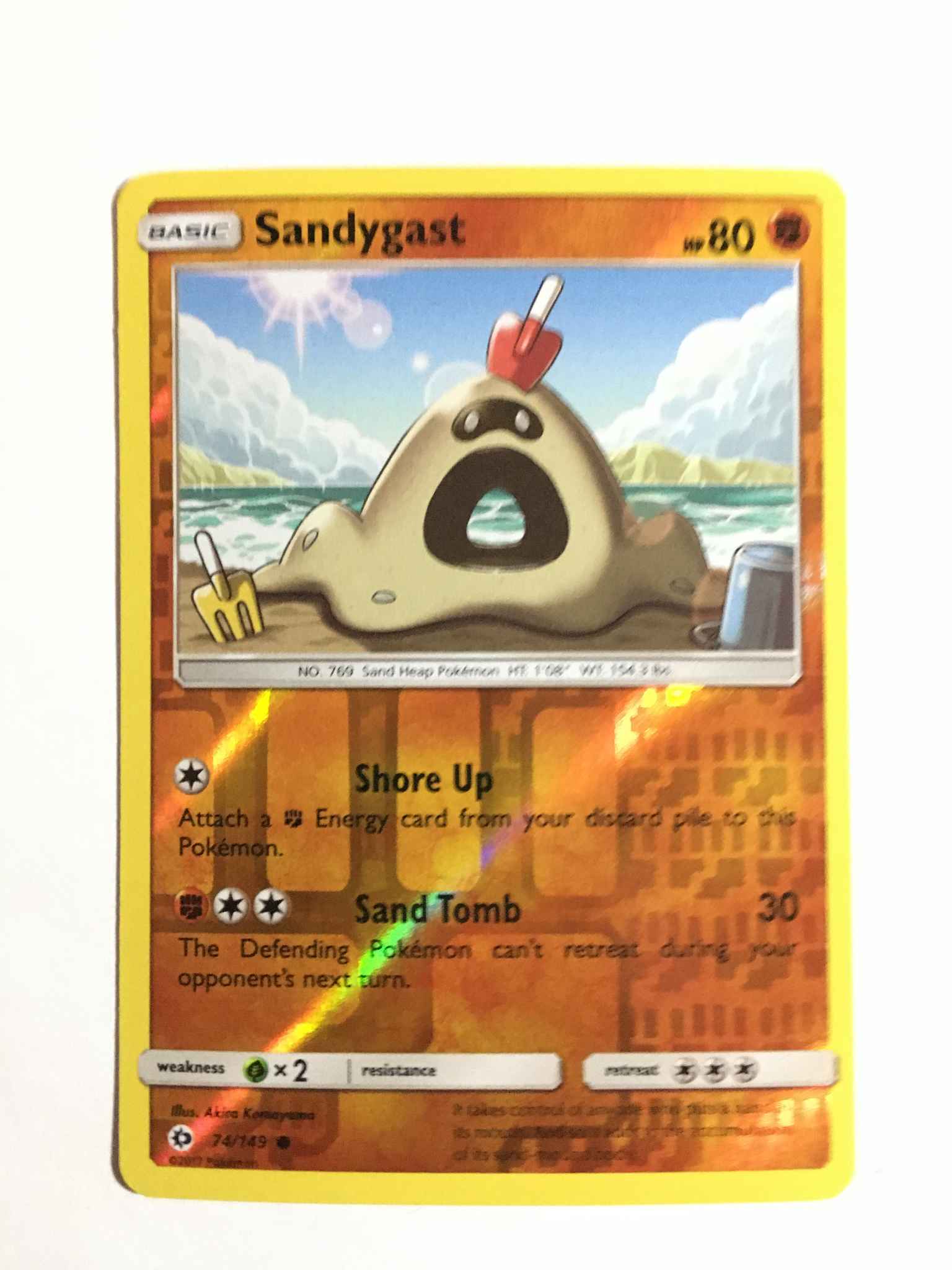 Sandygast Sandygast Sm Base Set Pokemon