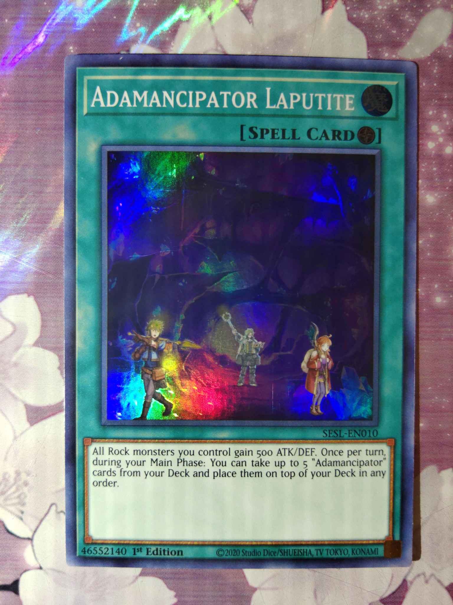 Adamancipator Laputite SESL-EN010 1st Edition Super Rare Mint