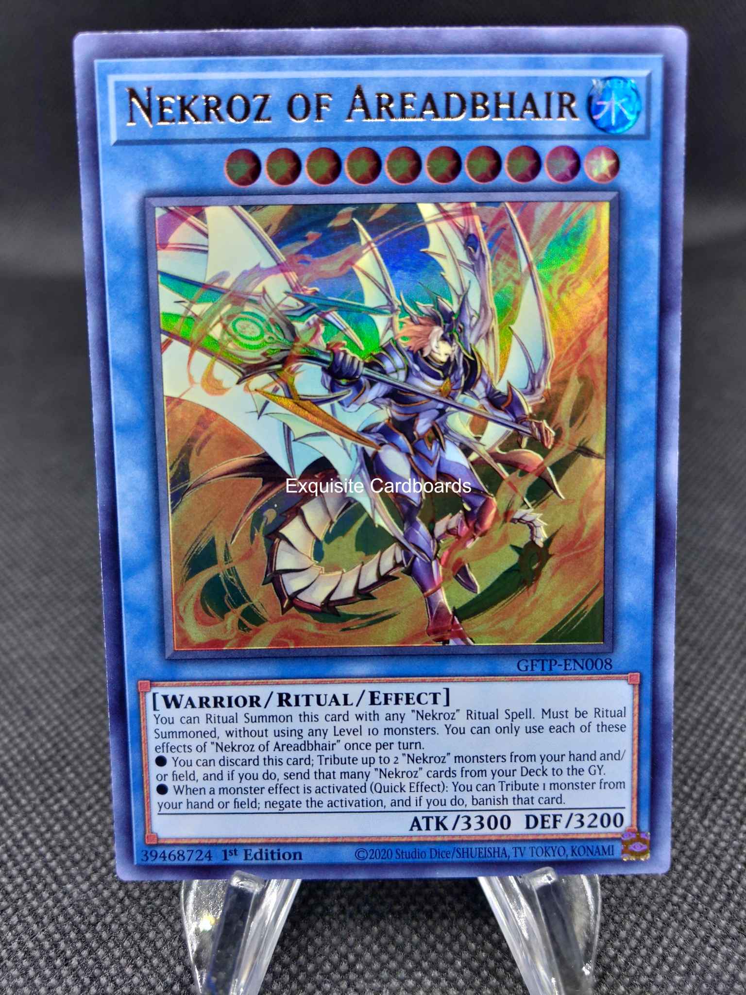 Nekroz of Areadbhair Ghosts from the Past 1st GFTP-EN008 English YUGIOH