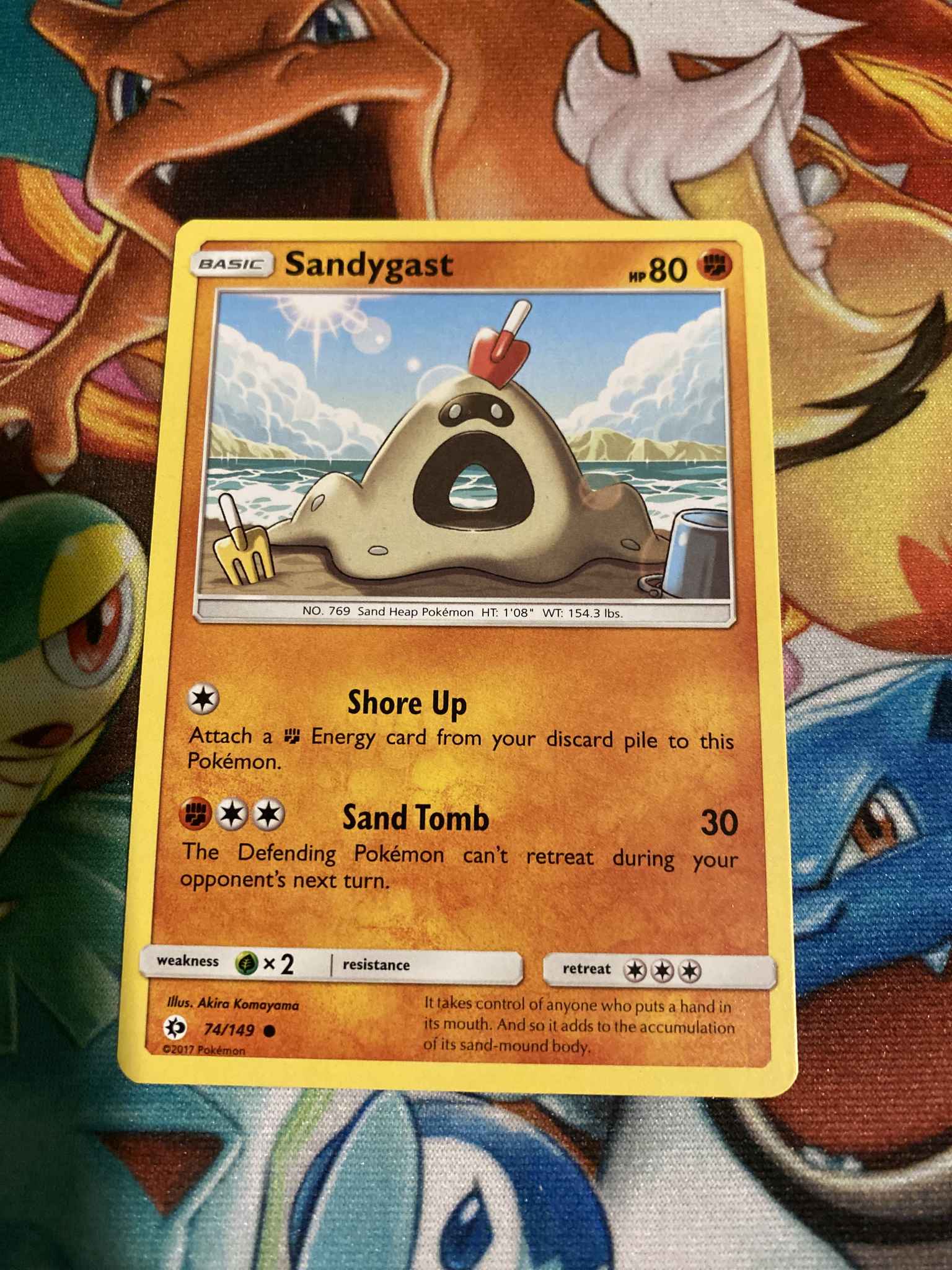 Sandygast Sandygast Sm Base Set Pokemon