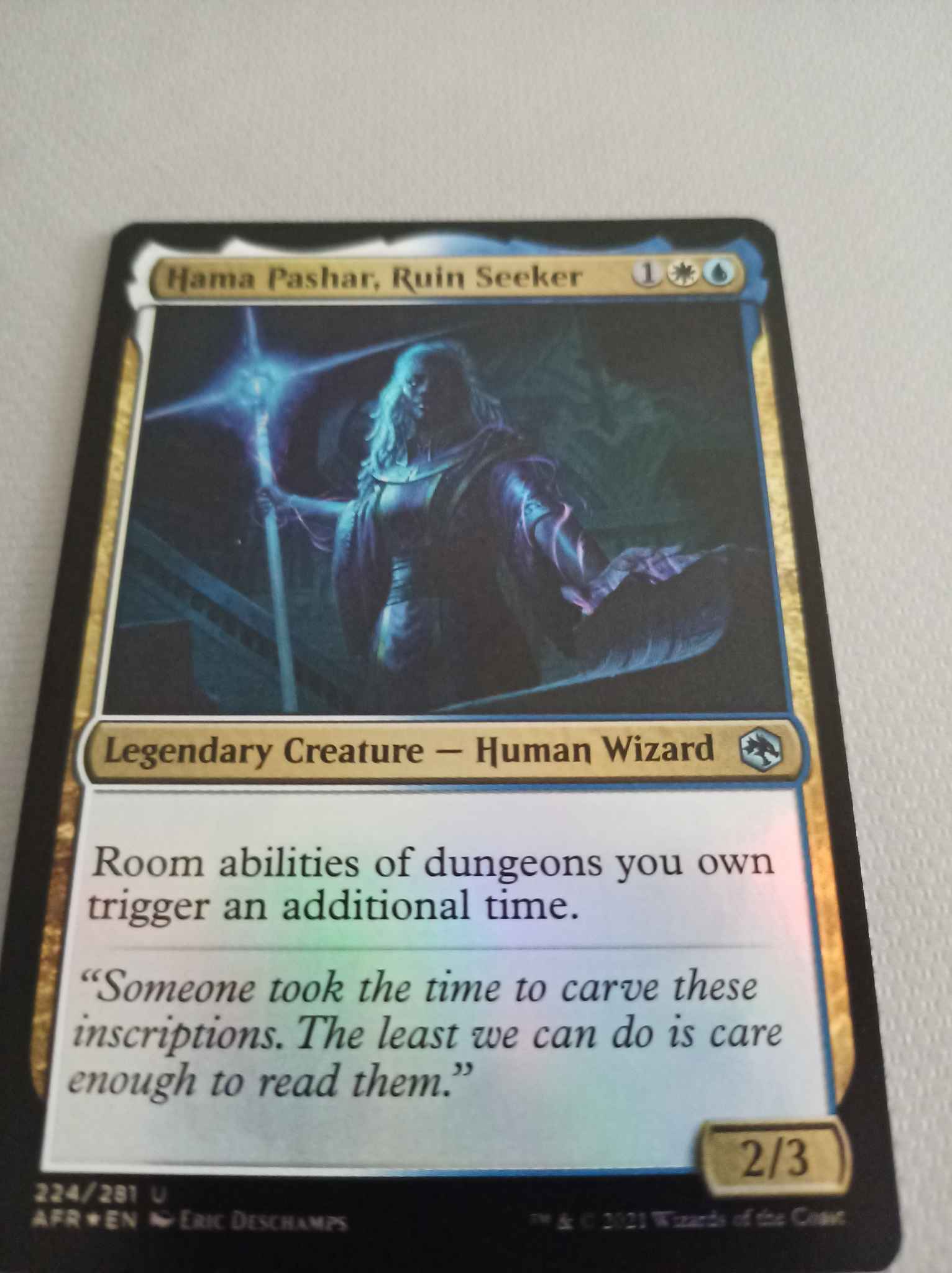 Magic: the Gathering Ruin Seeker - Foil Hama Pashar Adventures in The Forgotten Realms 224