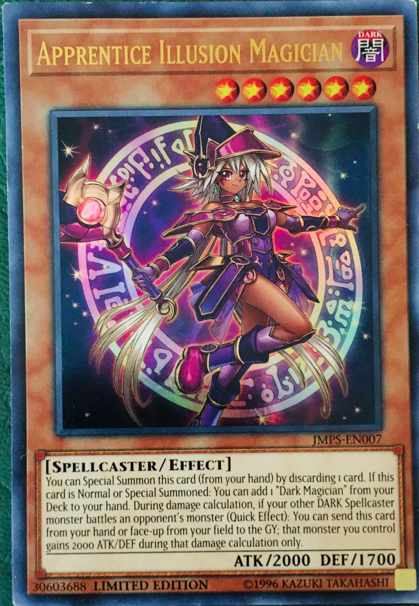 Yugioh Ultra Apprentice Illusion Magician Girl JMPS-EN007