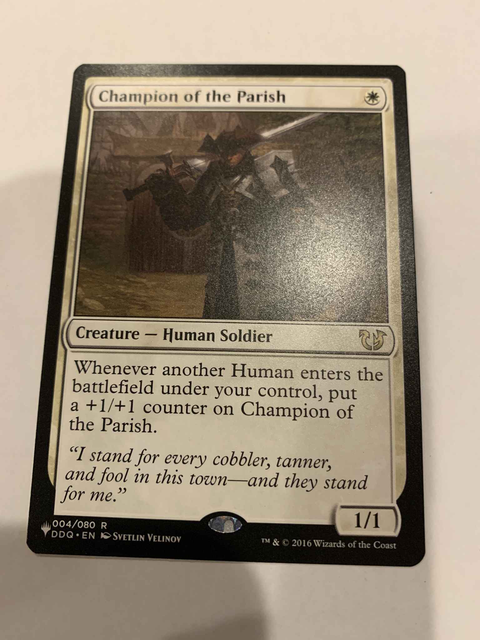 Champion of the : Champion of Parish - Mystery Booster Cards the Gathering