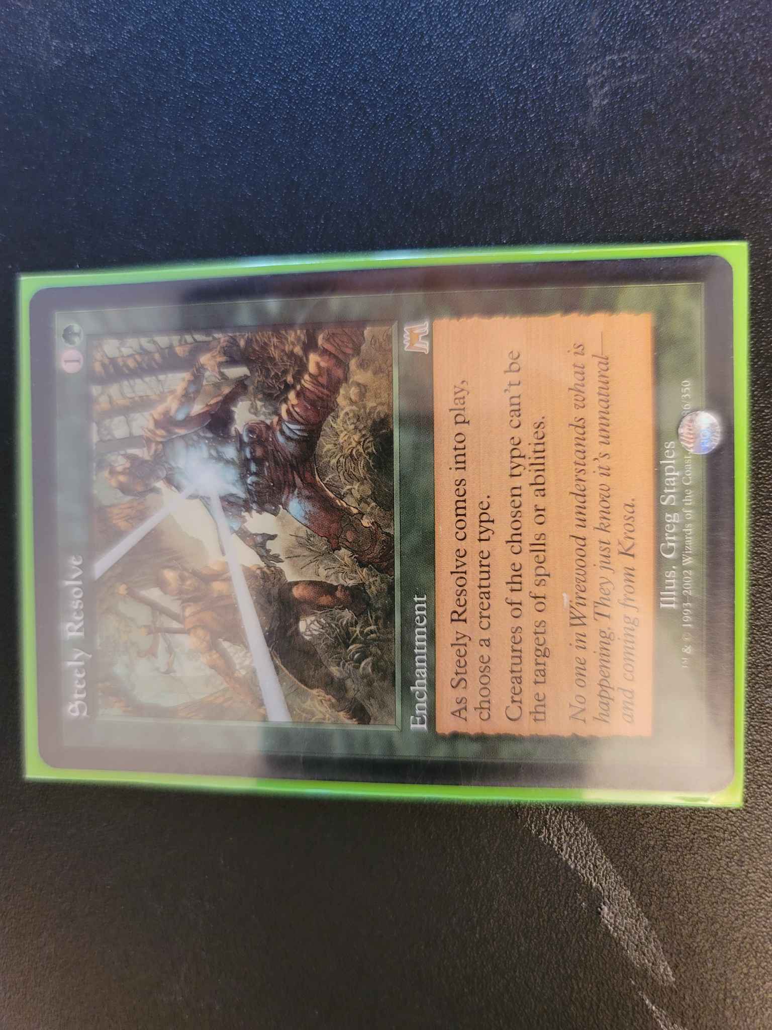 Steely Resolve MTG Onslaught Mint/Near Mint 4RCards RG
